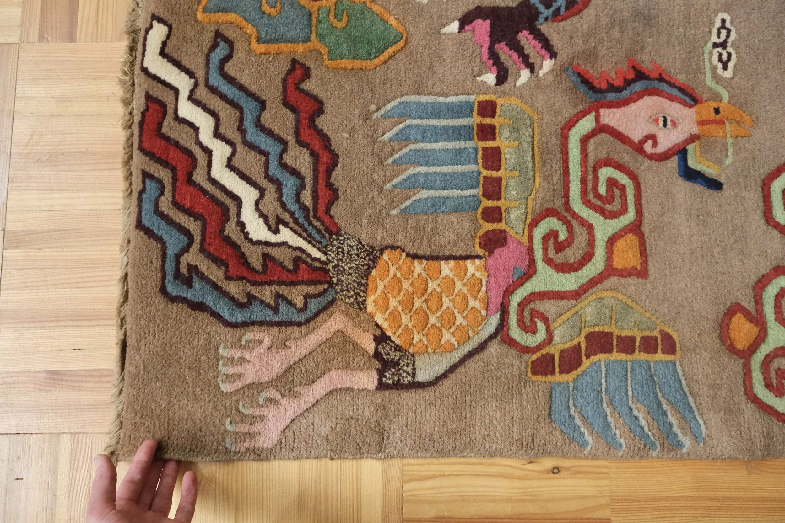 vintage Tibetan rugs
