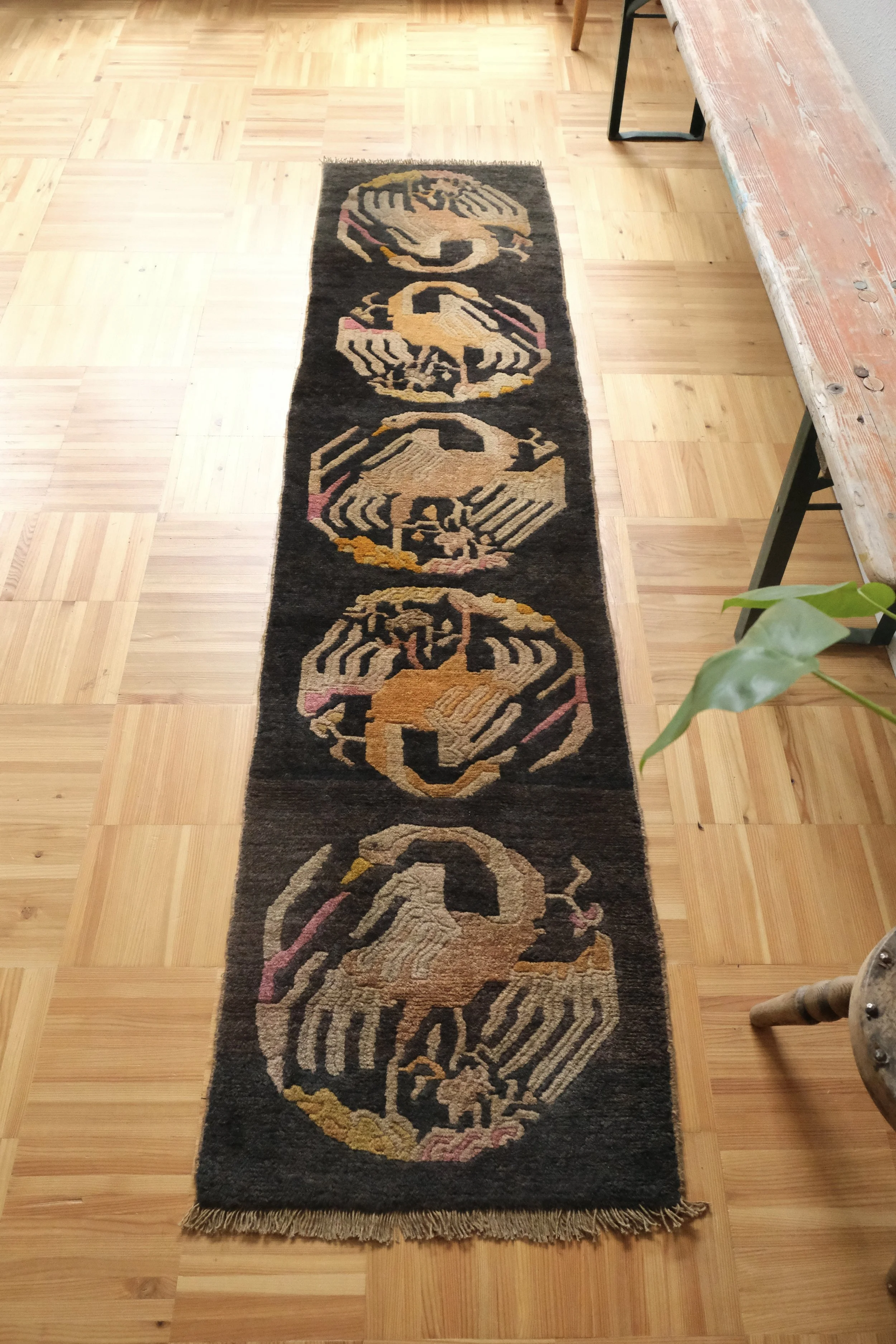 vintage Tibetan rugs