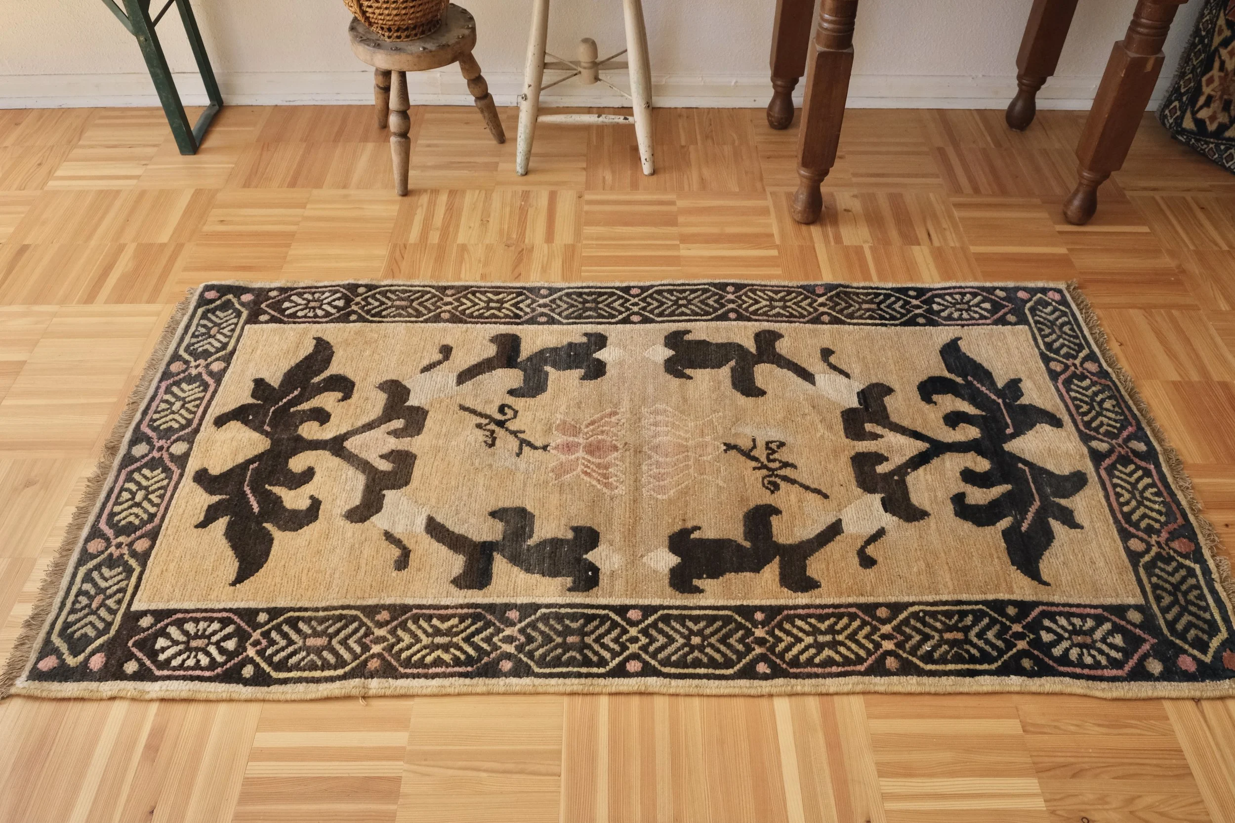 vintage Tibetan rugs