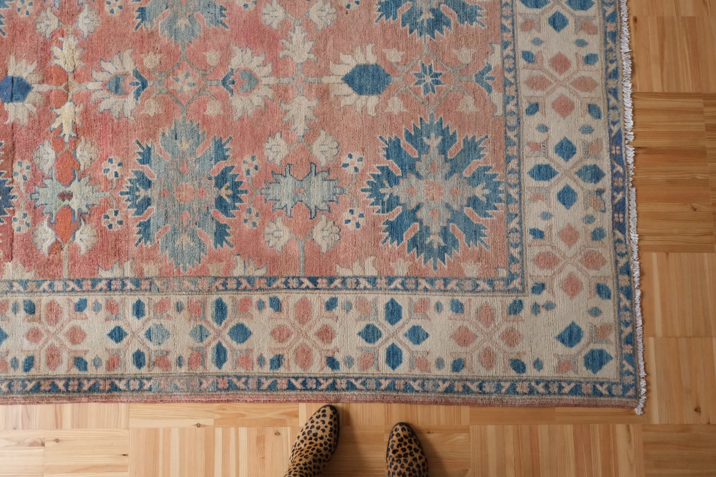 vintage medium area rug