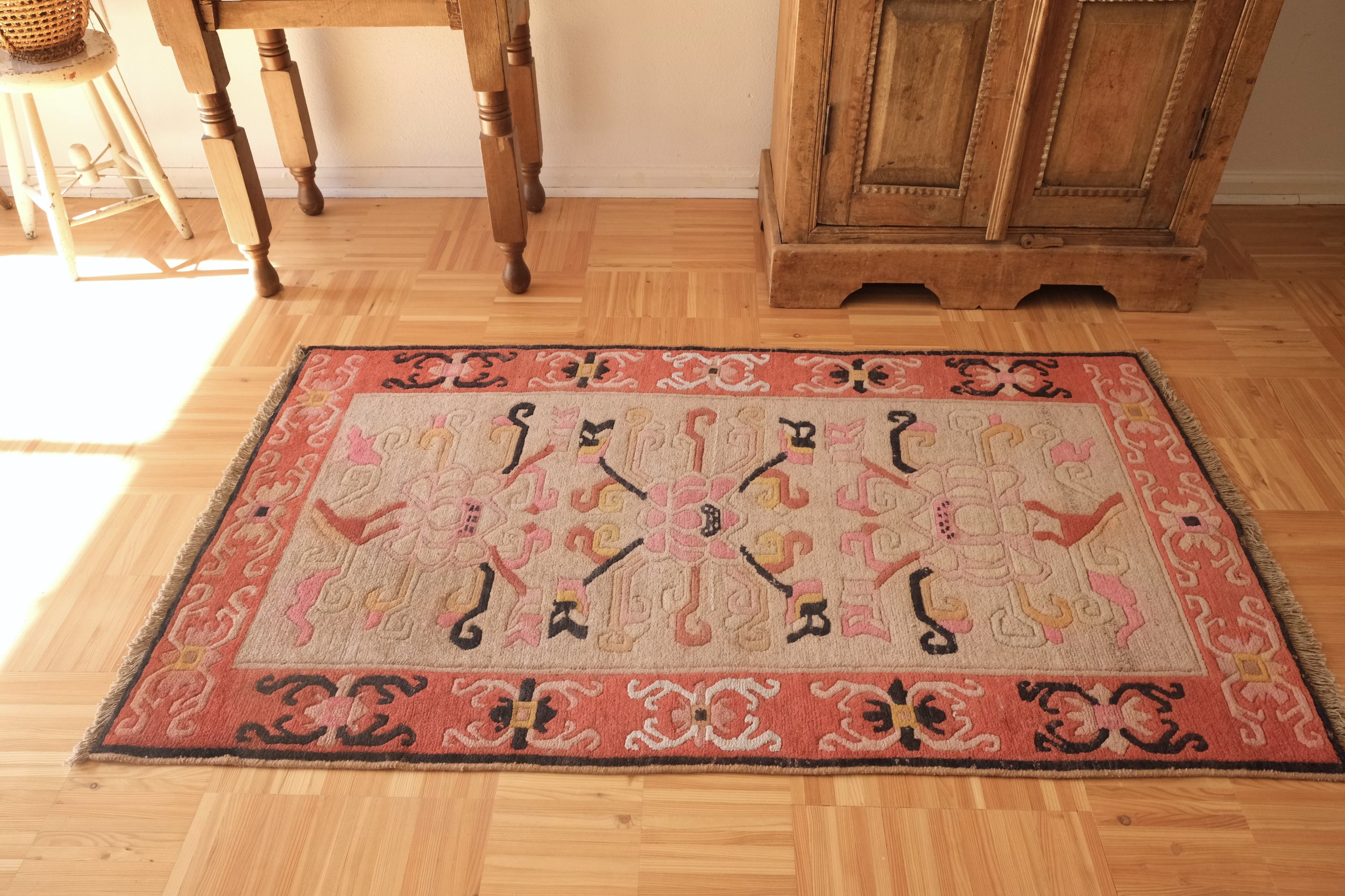 vintage Tibetan rugs