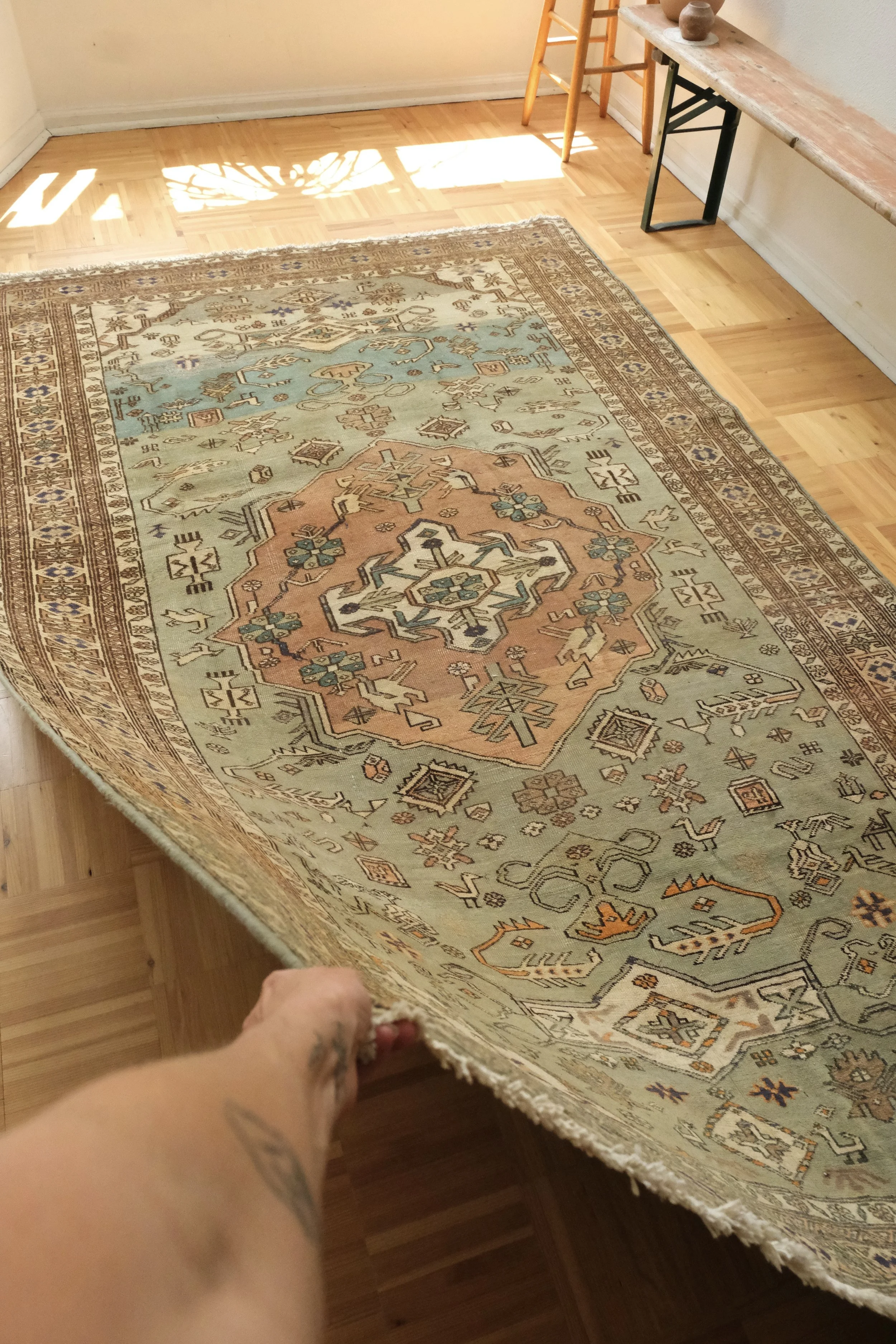 Experimental Vintage rugs, art and homewares