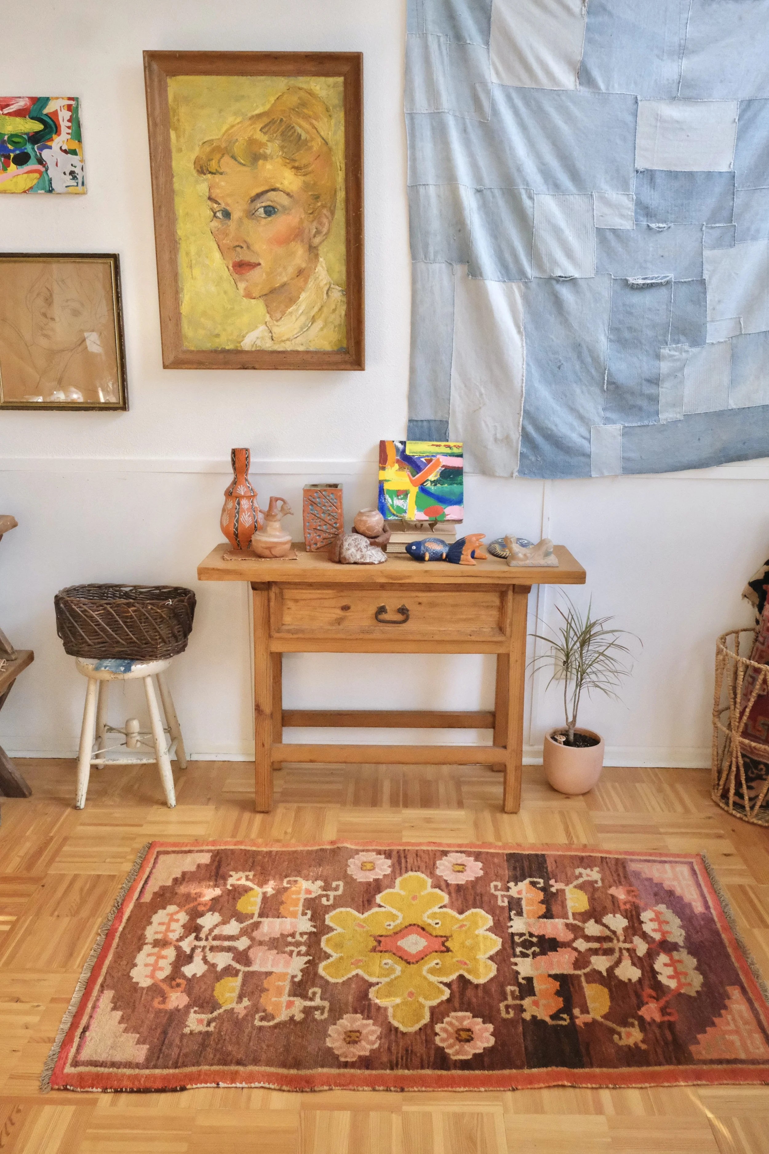 vintage and antique homewares and decor