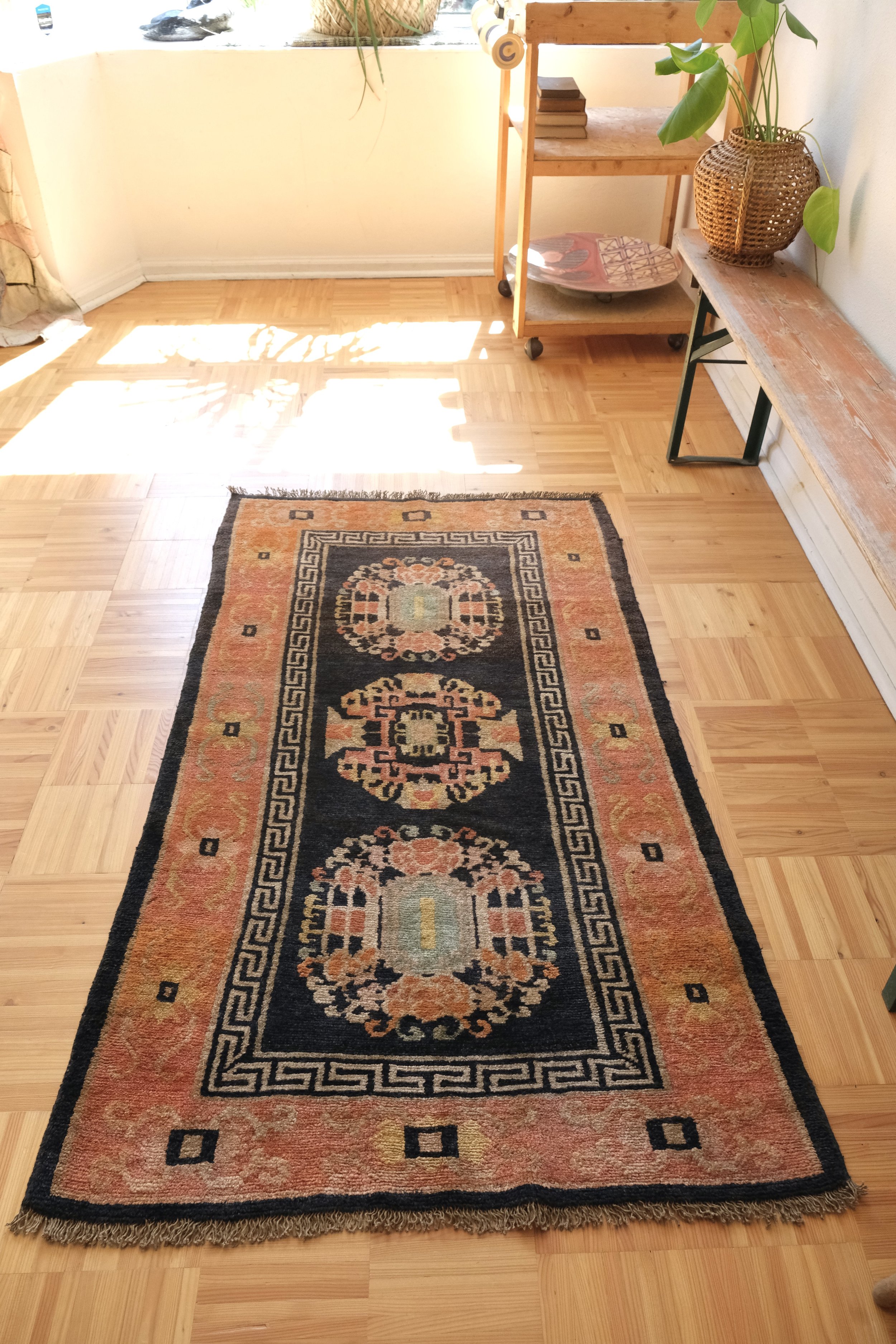 vintage Tibetan rugs