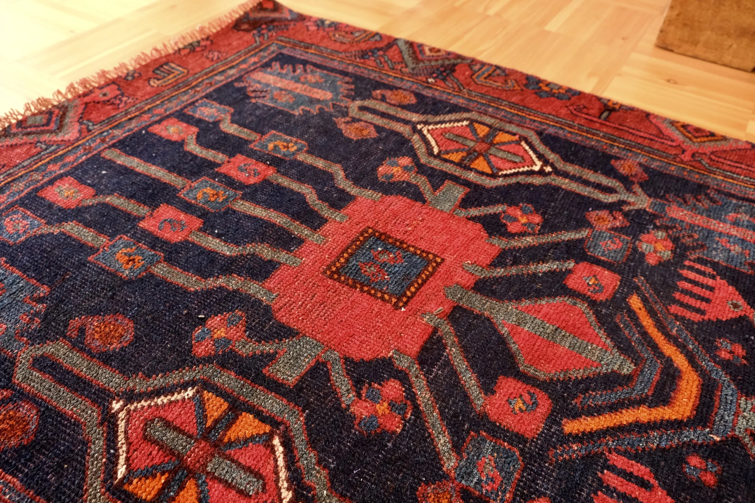 red Persian rugs