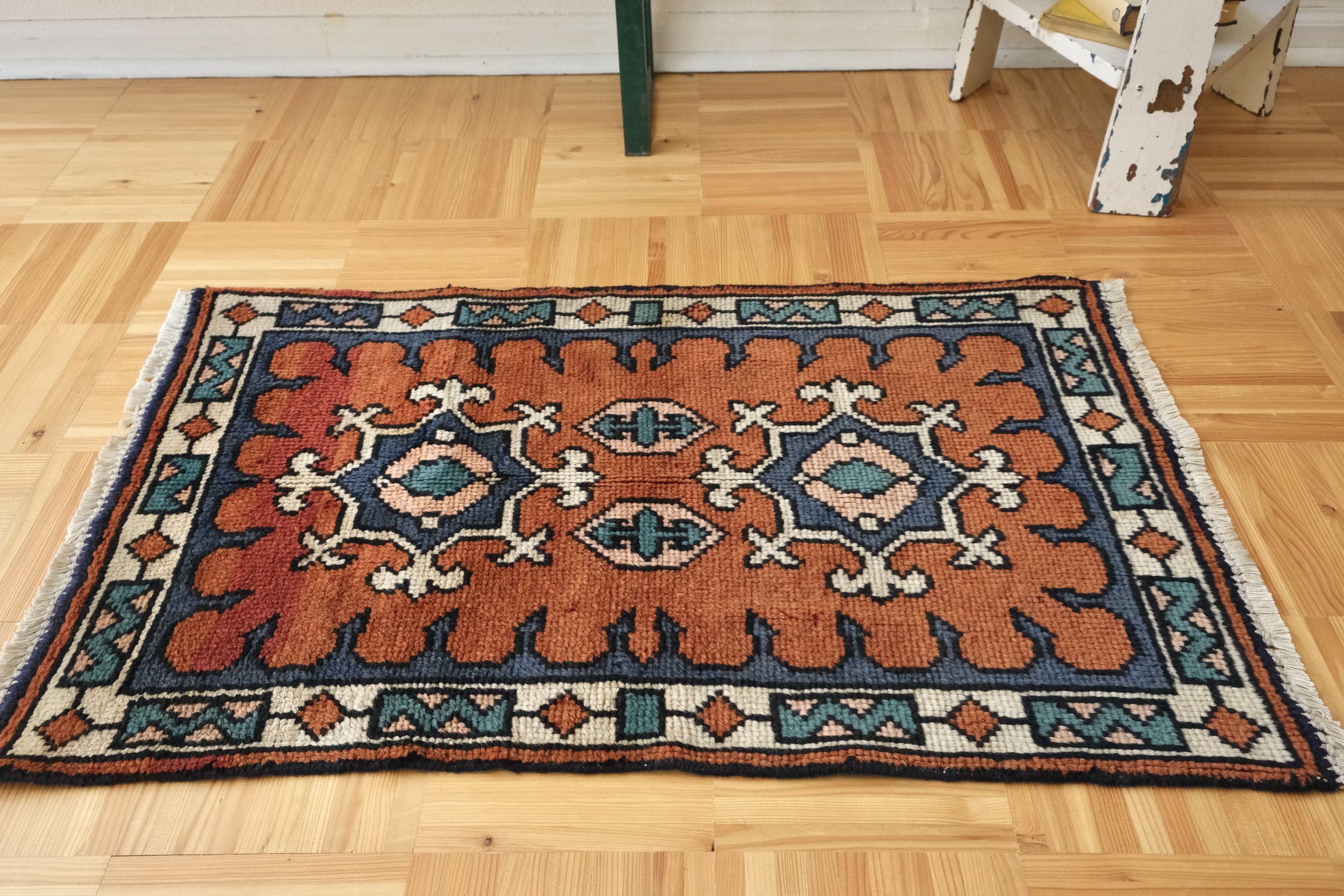 vintage tiny rugs