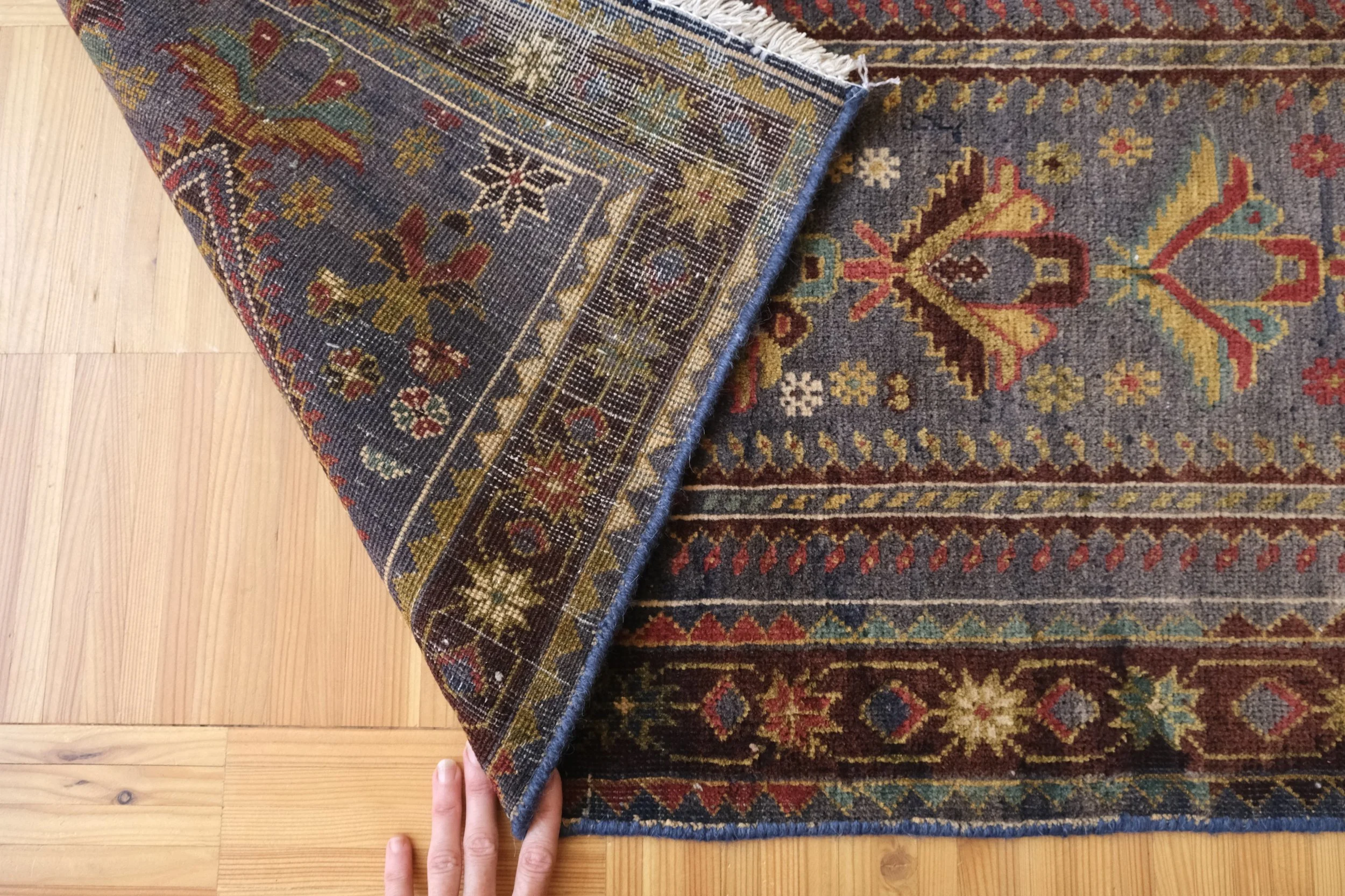 hand knotted wool rugs