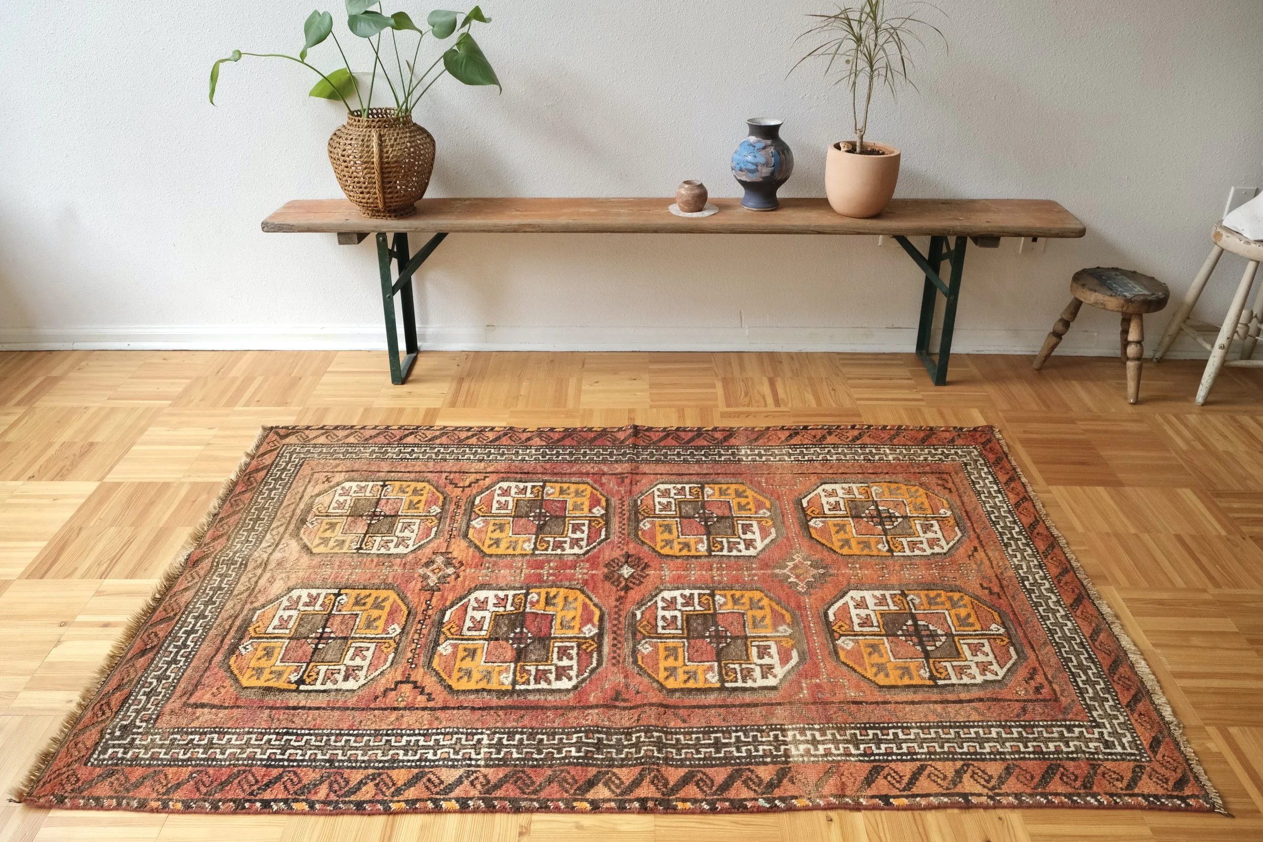 Experimental Vintage rugs, art and homewares