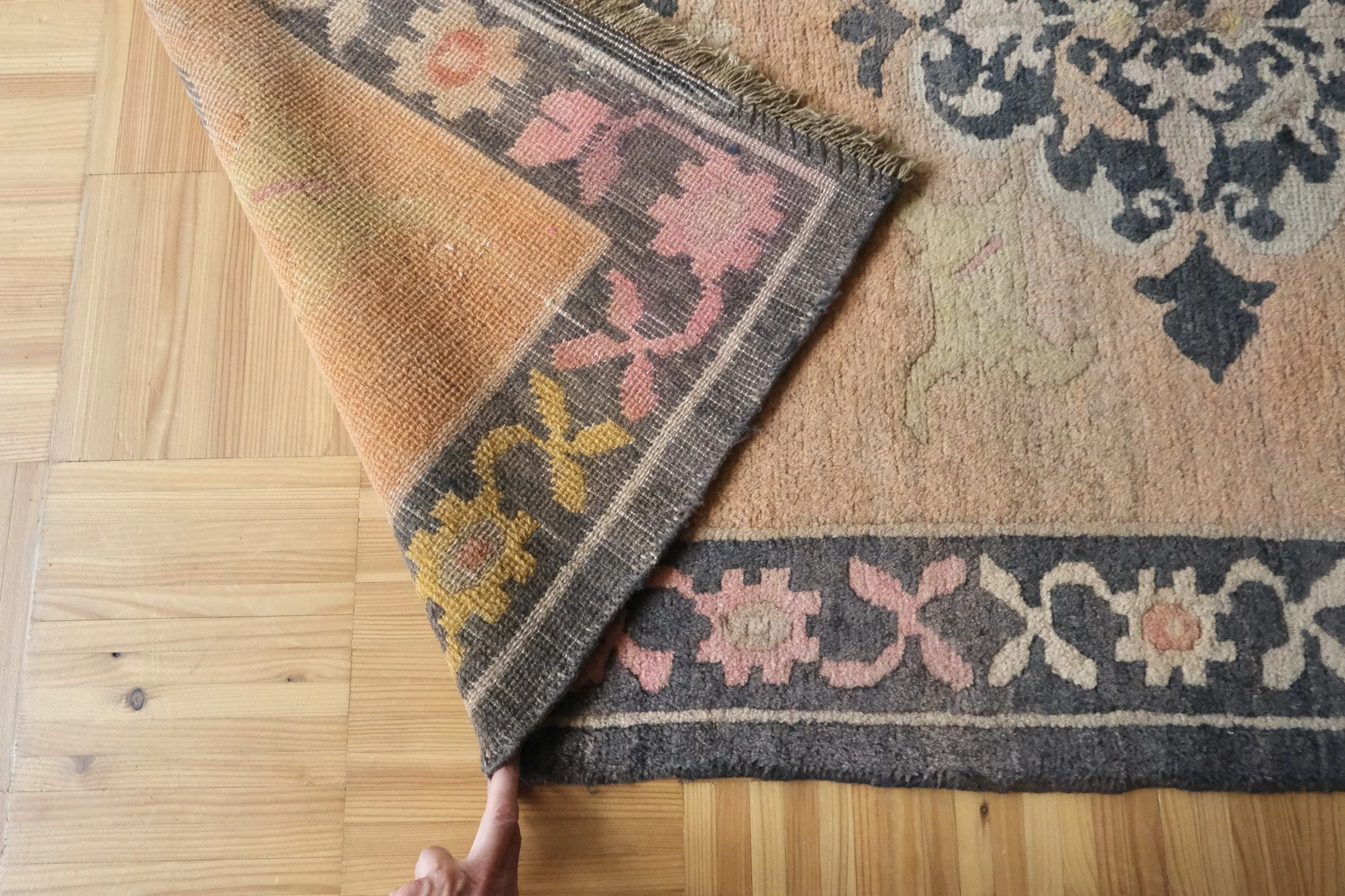 hand knotted wool rugs