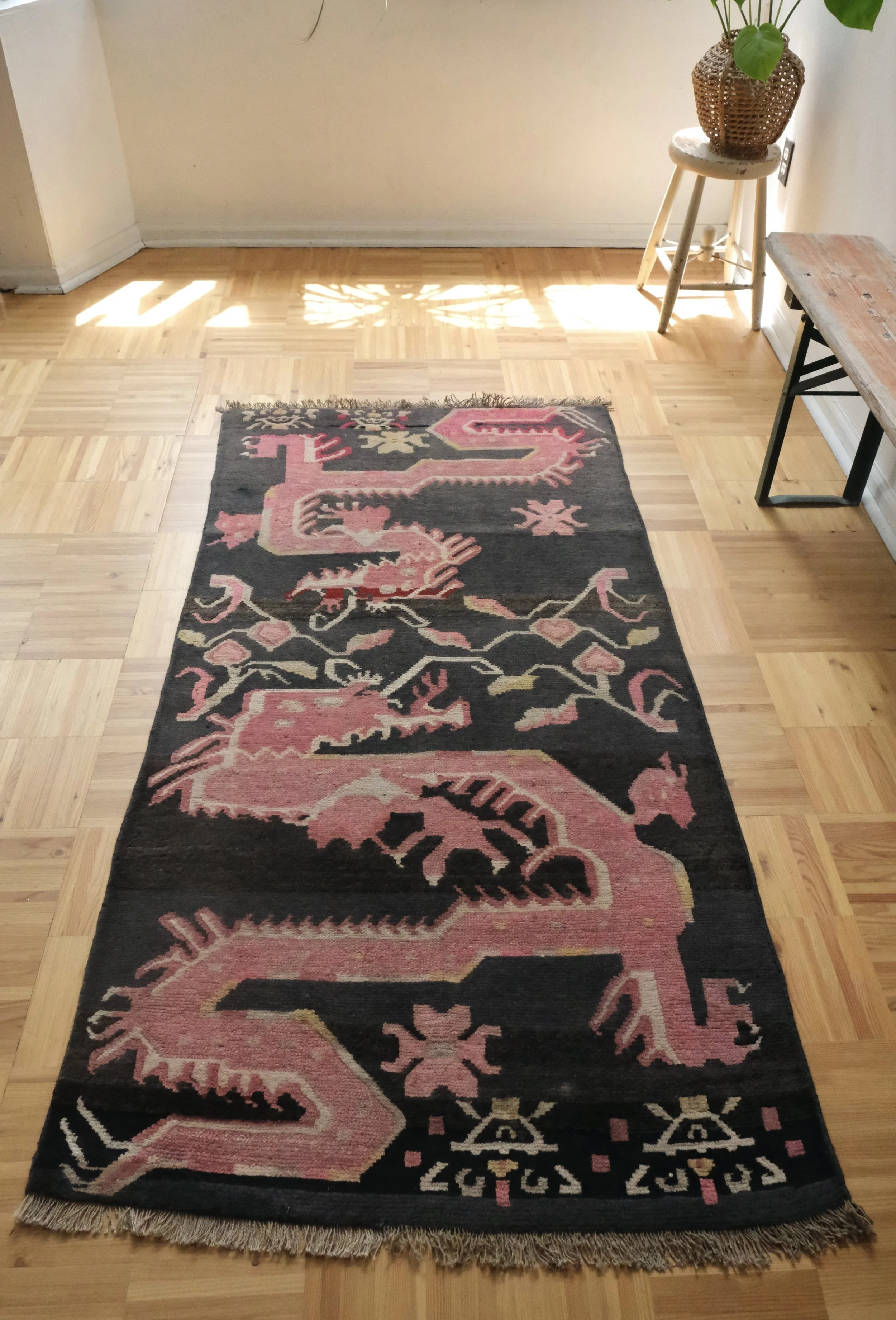 vintage Tibetan rugs