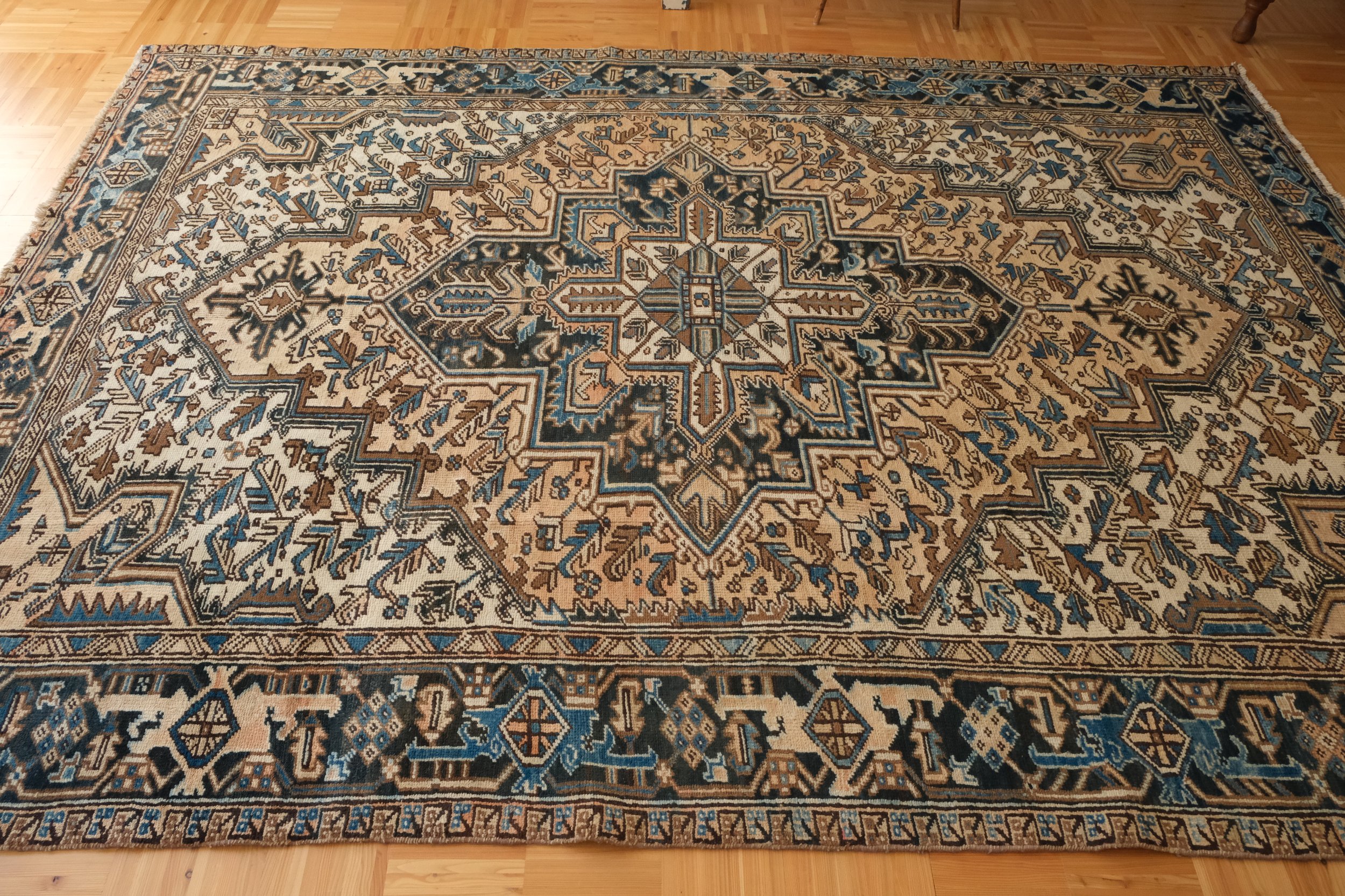 vintage Heriz rug