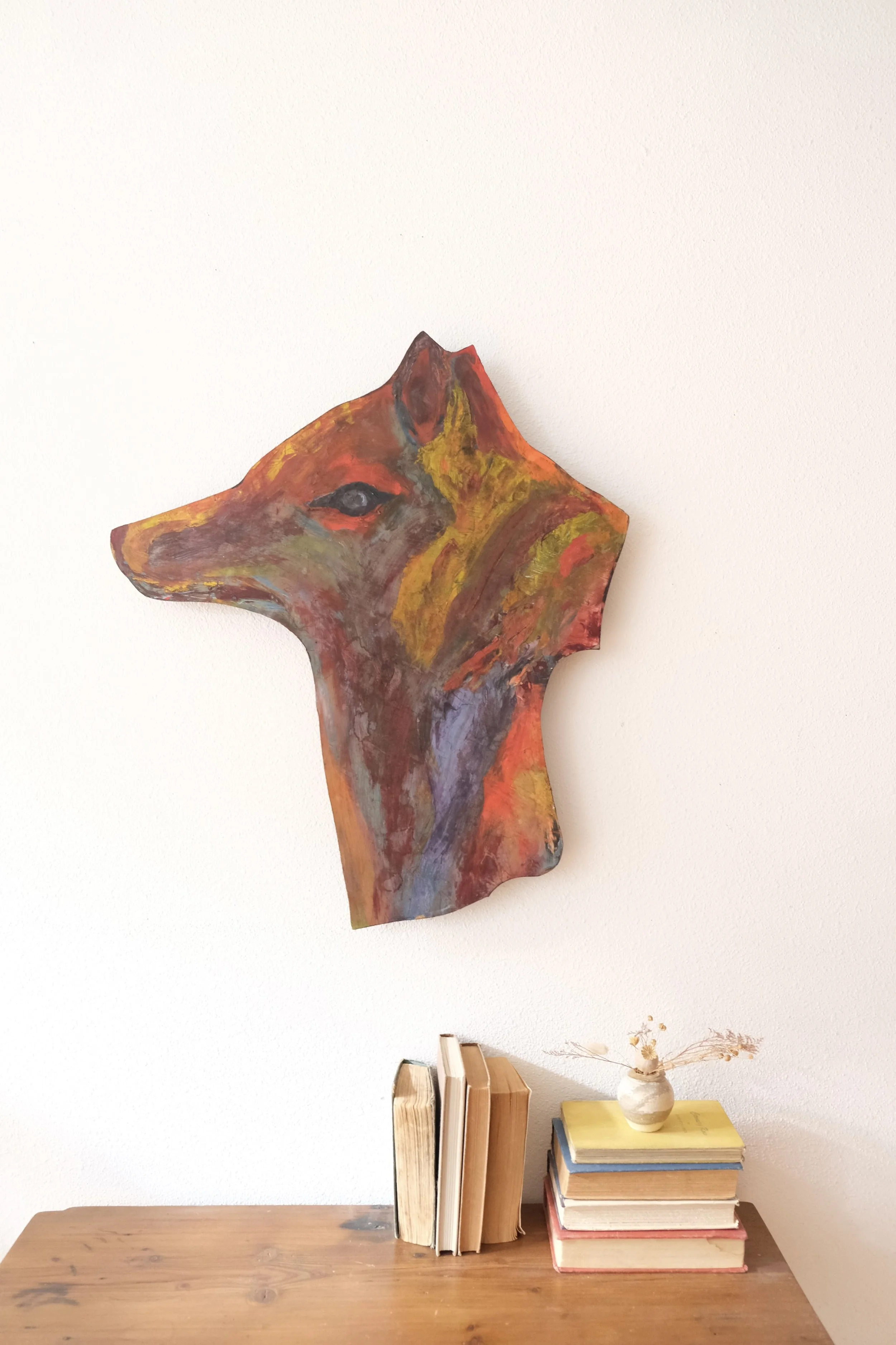 vintage animal folk art