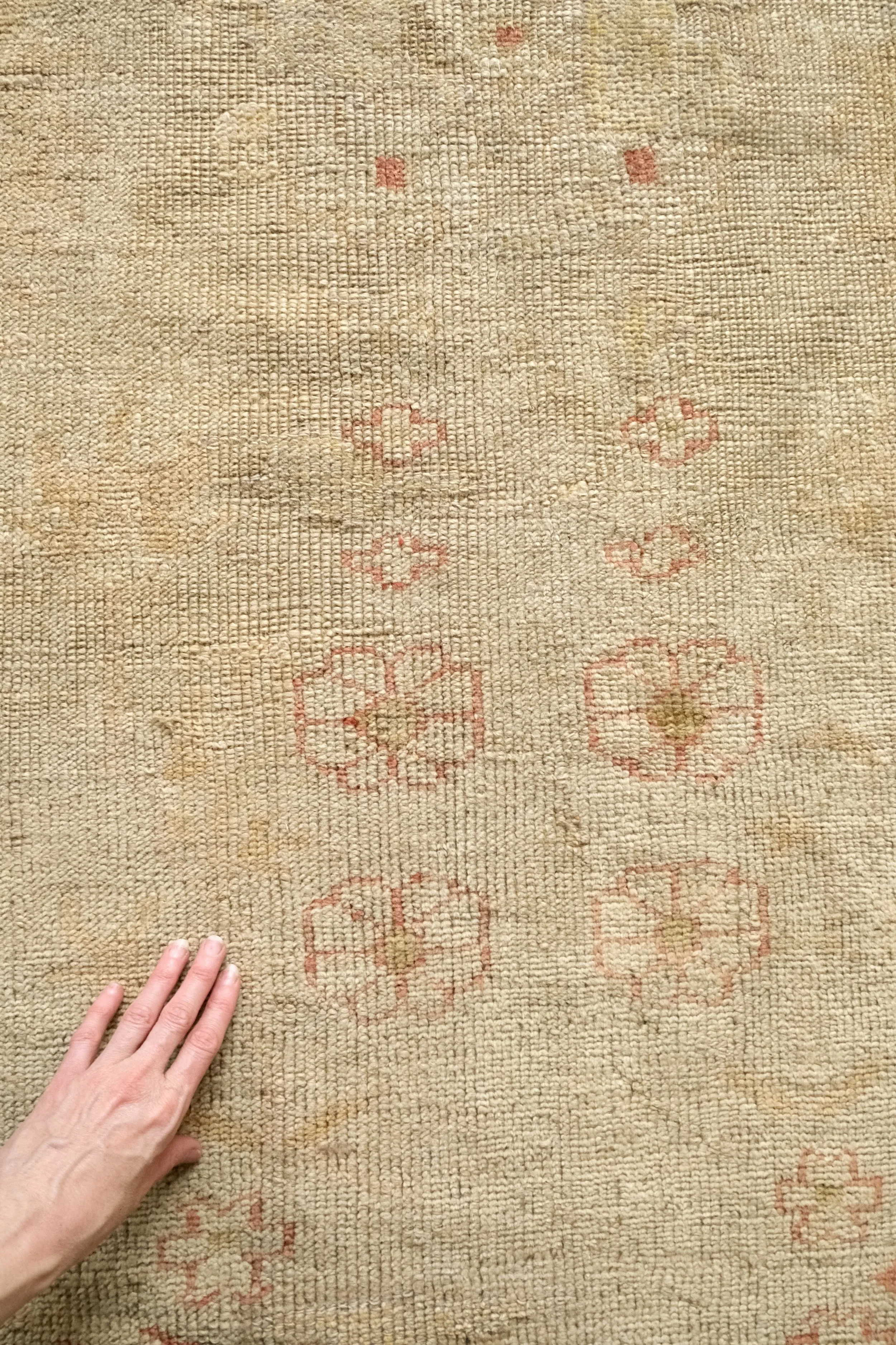 subtle floral champagne and gold