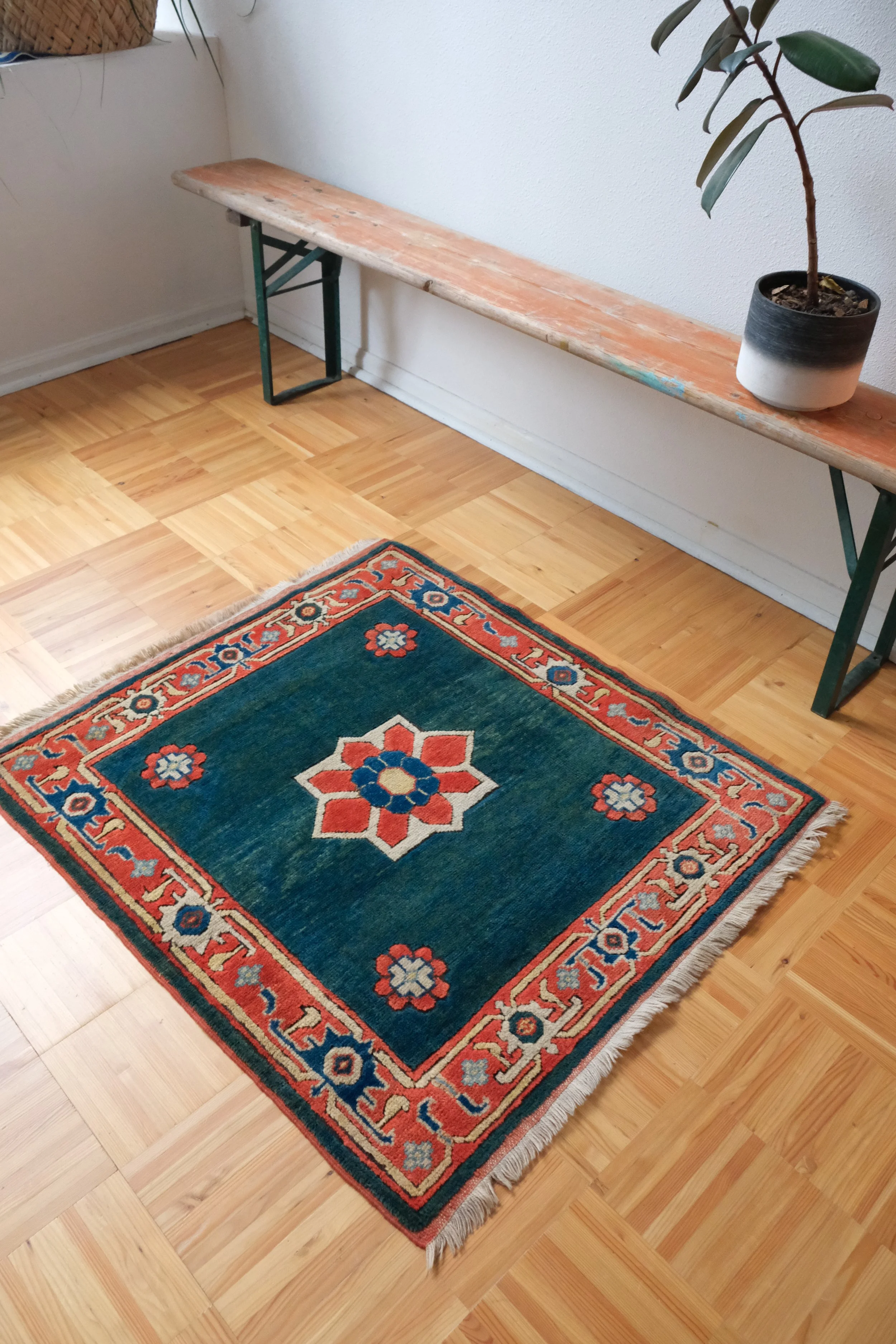 small square rugs