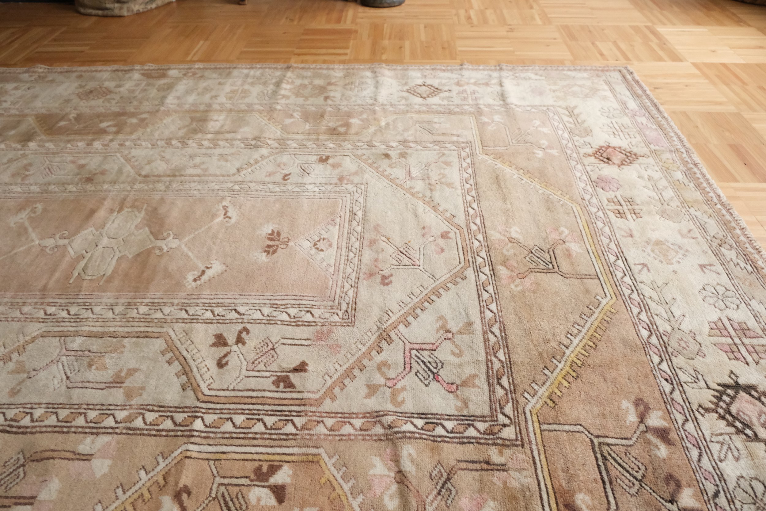 geometric area rug