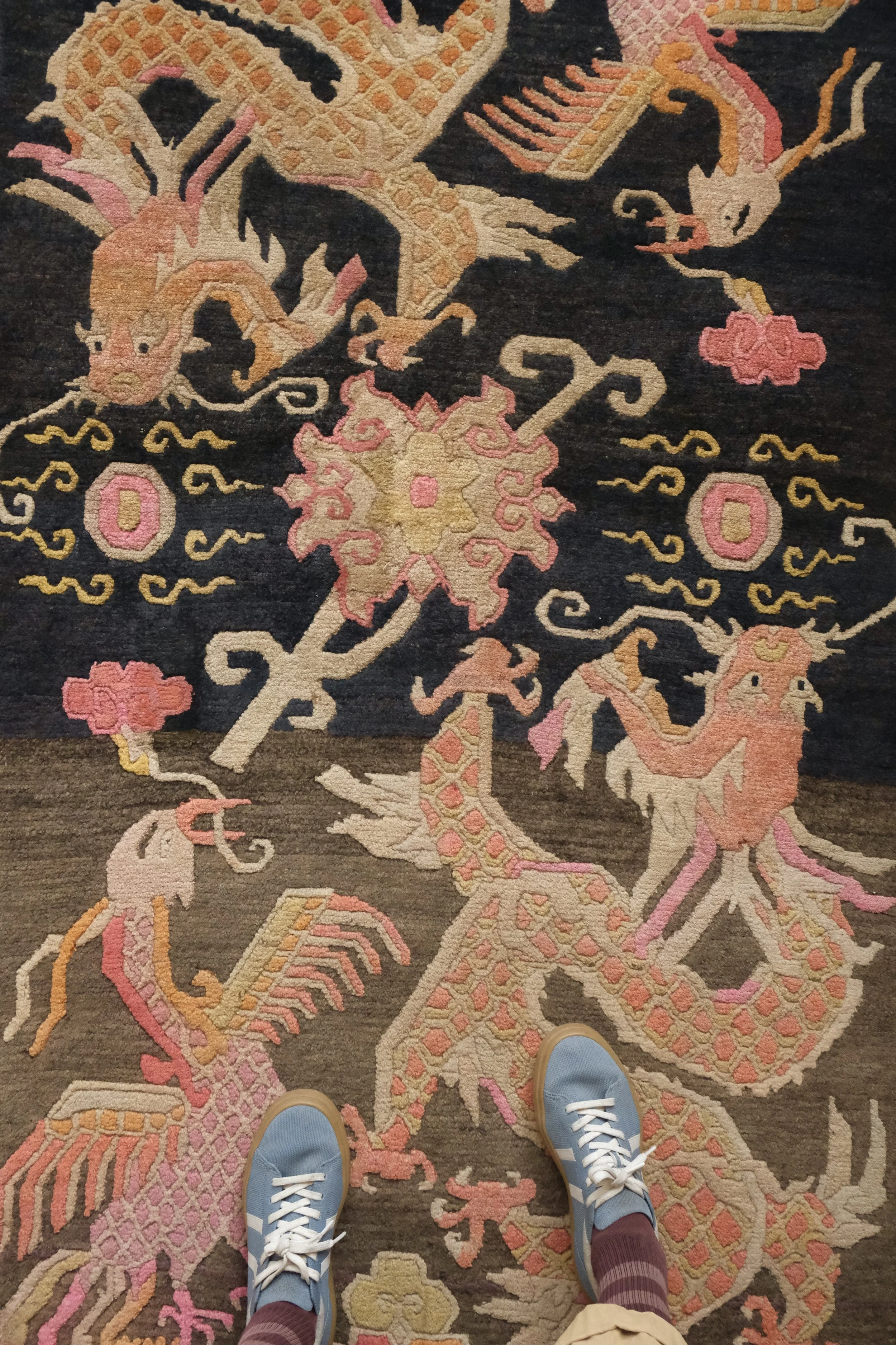 vintage Tibetan rugs