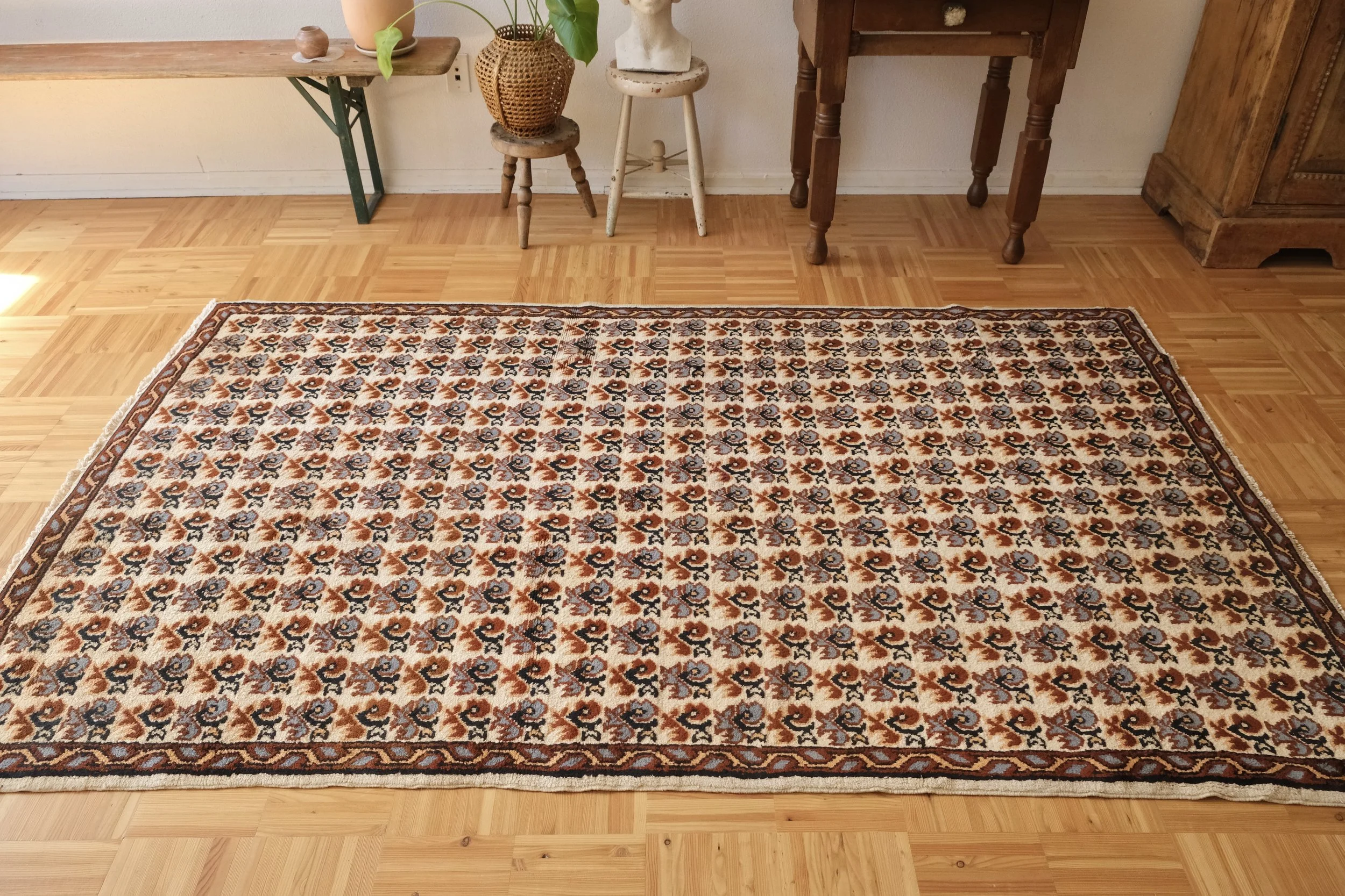 vintage Tunisian rug