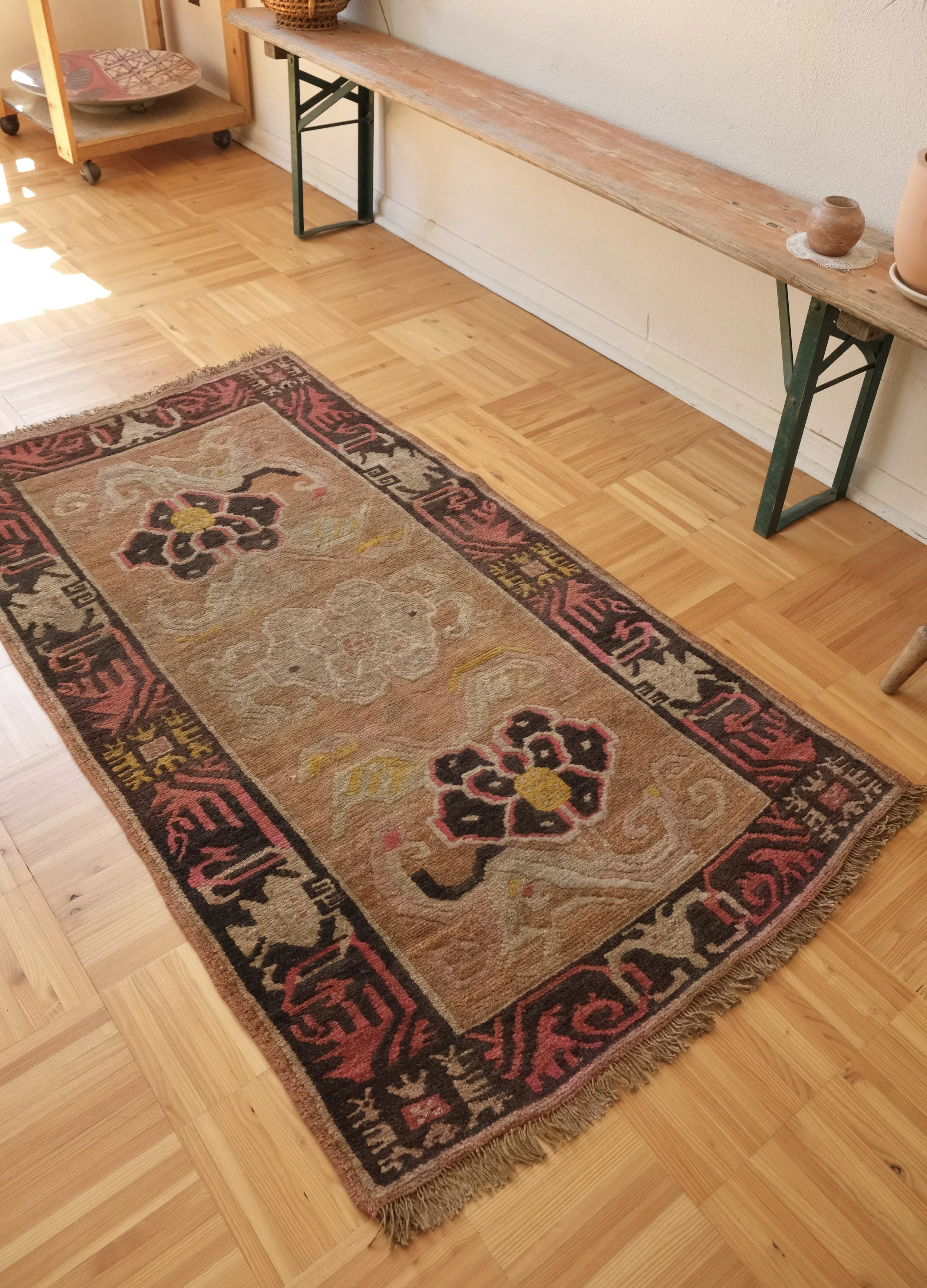 vintage Tibetan rugs