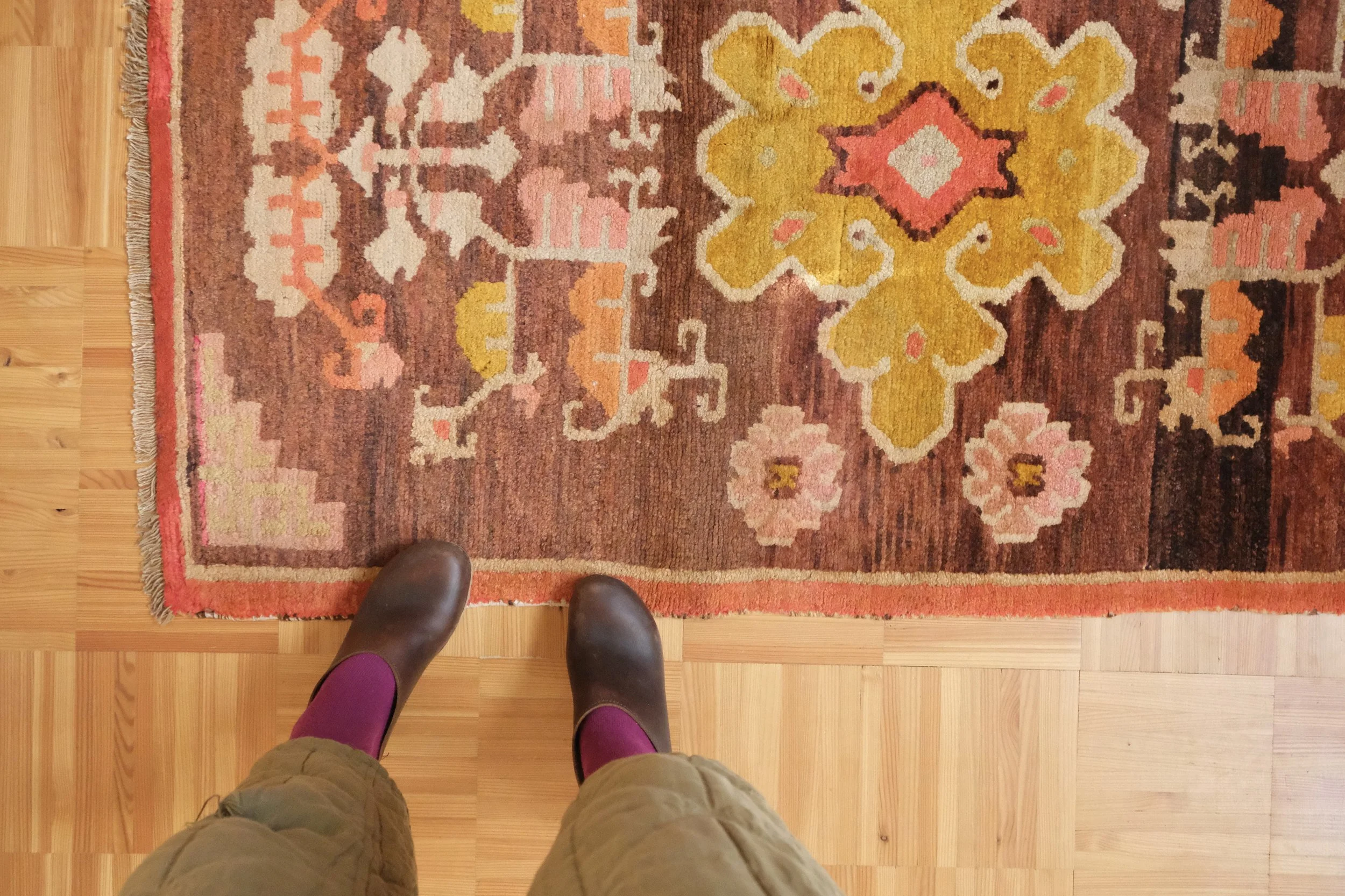 vintage Tibetan rugs