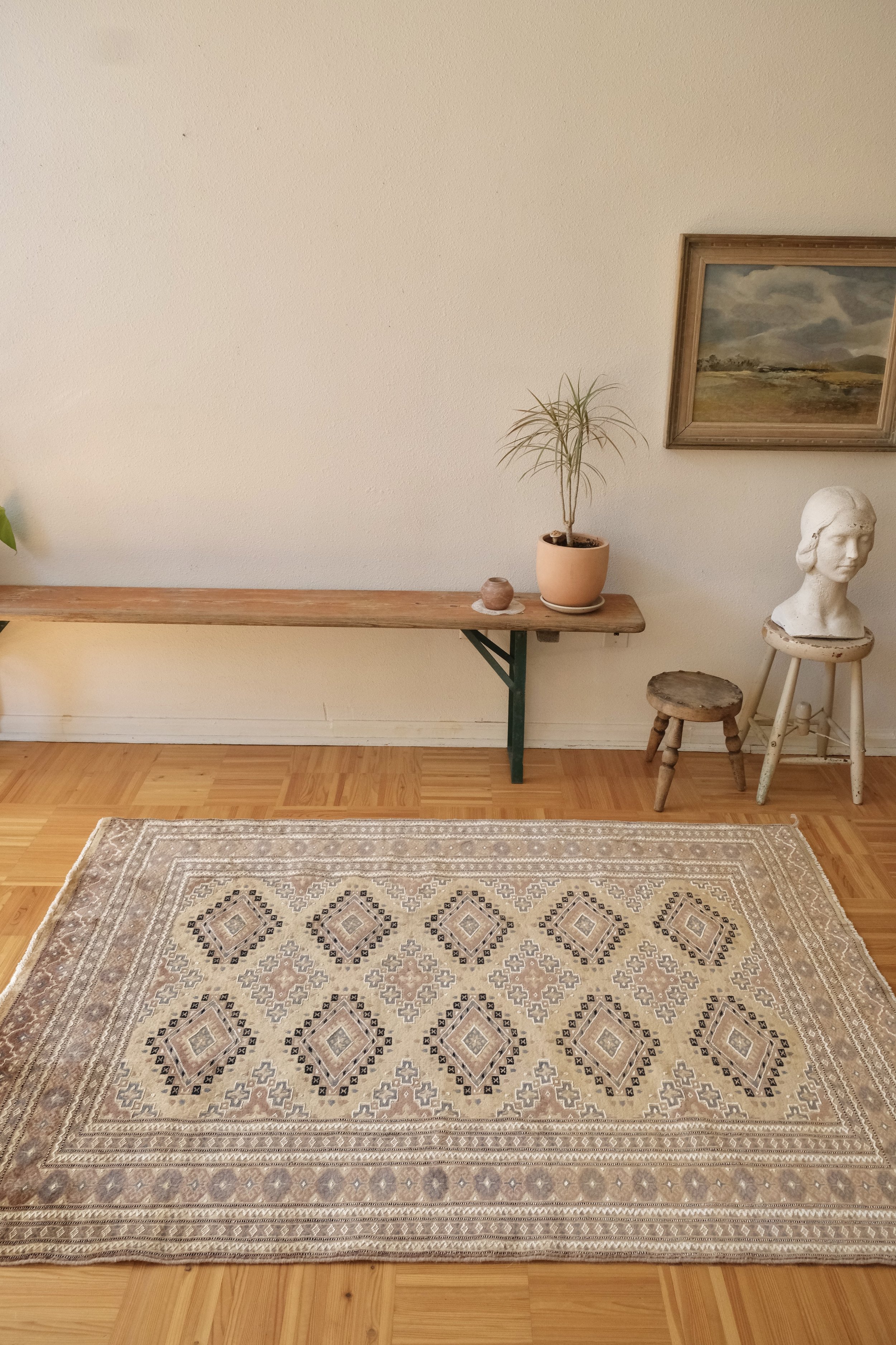 Experimental Vintage rugs, art and homewares