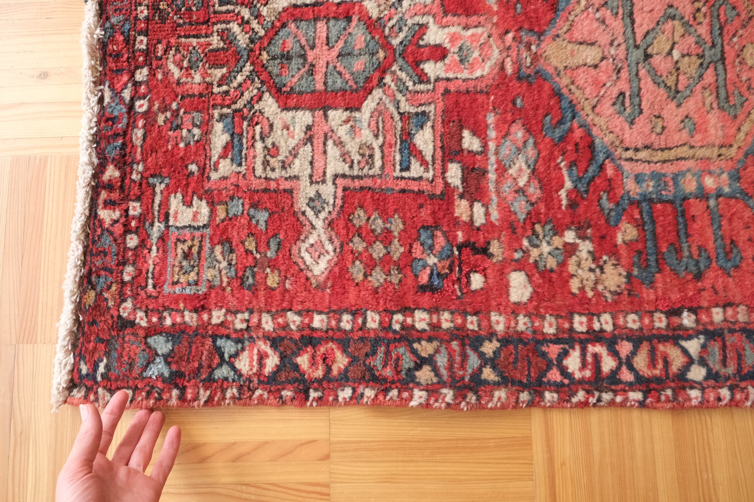 red Persian rugs