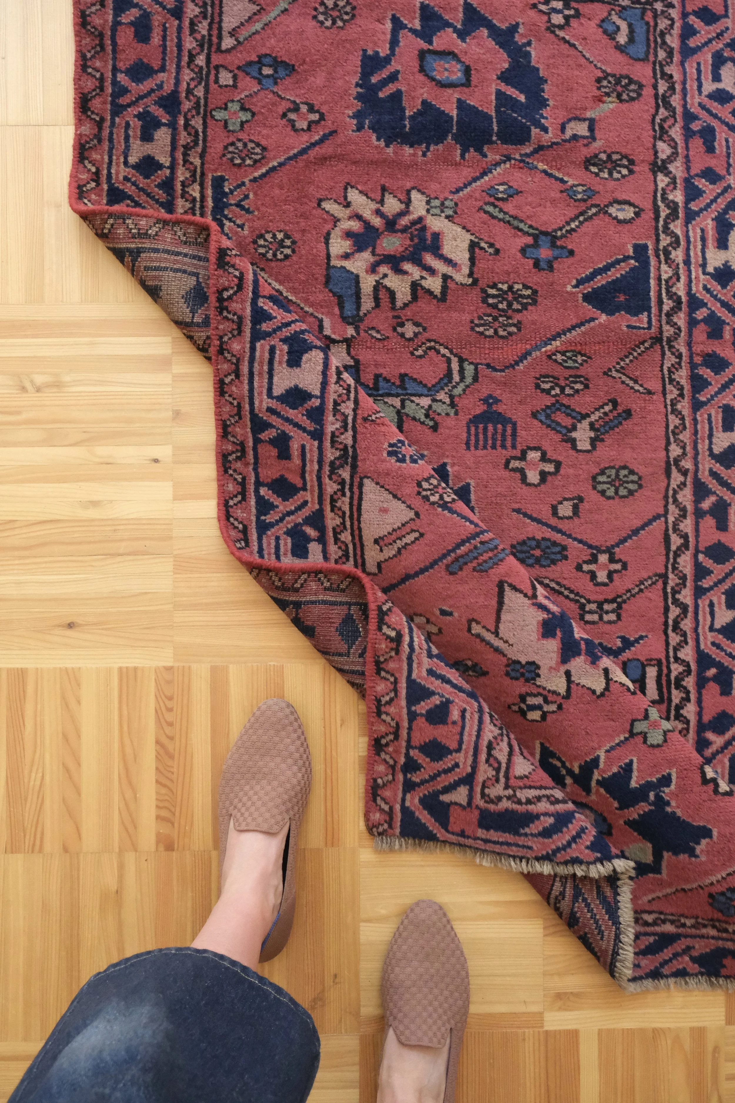 are vintage rugs good for doormats