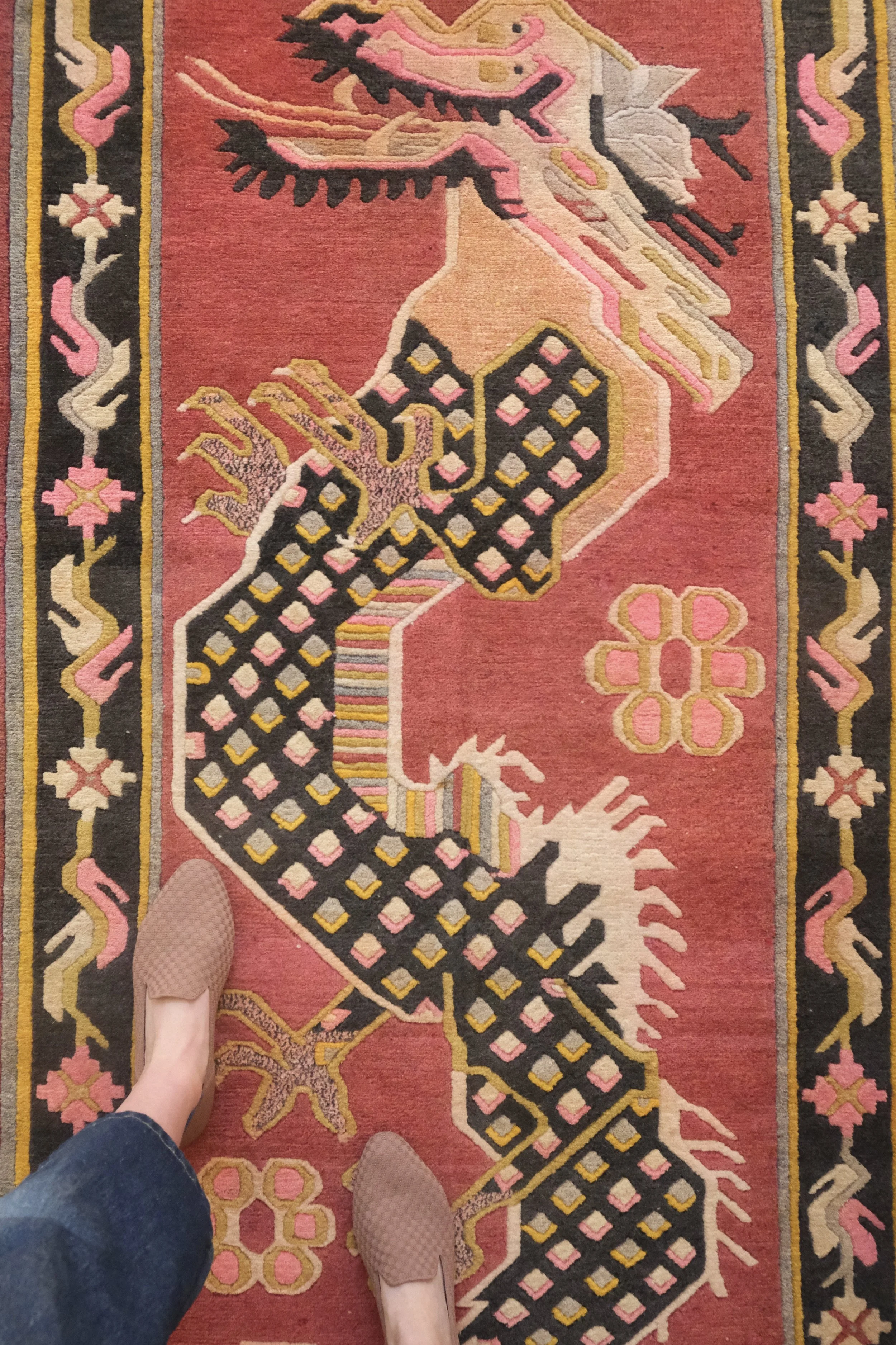 vintage Tibetan rugs