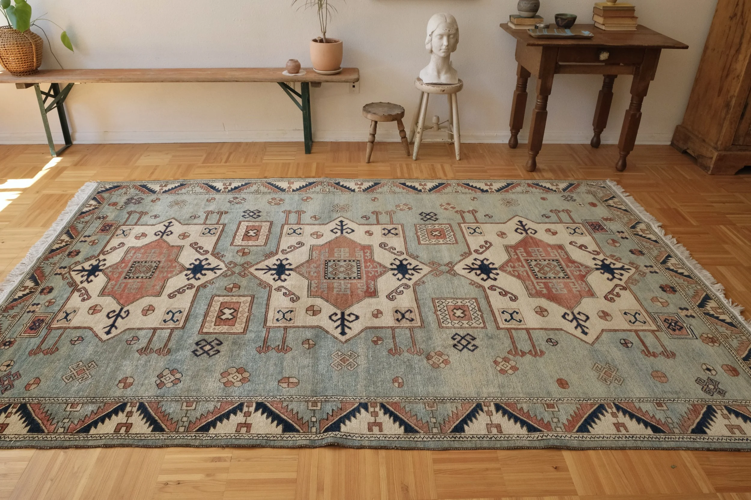 vintage living room rugs