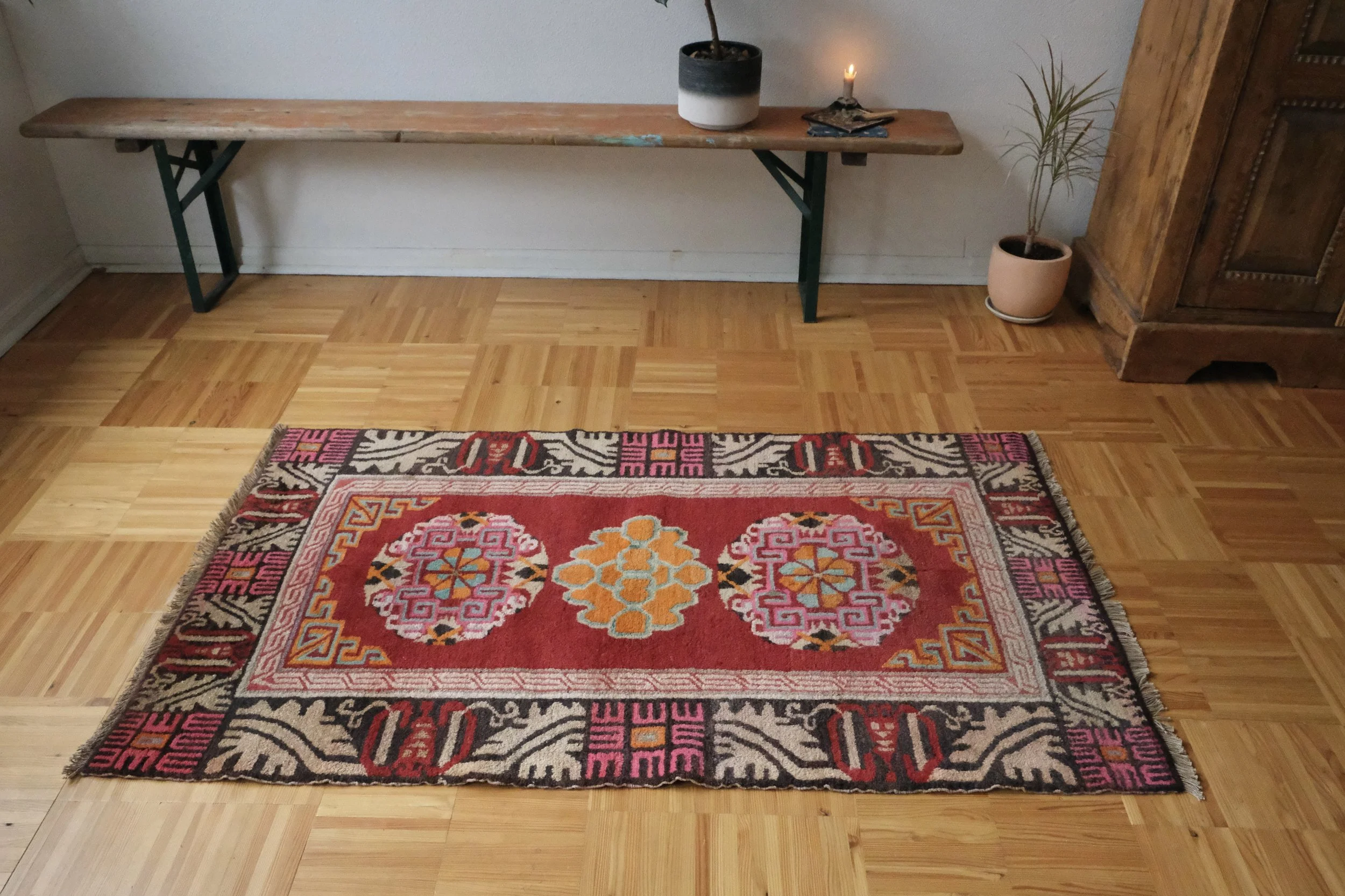 vintage Tibetan rugs