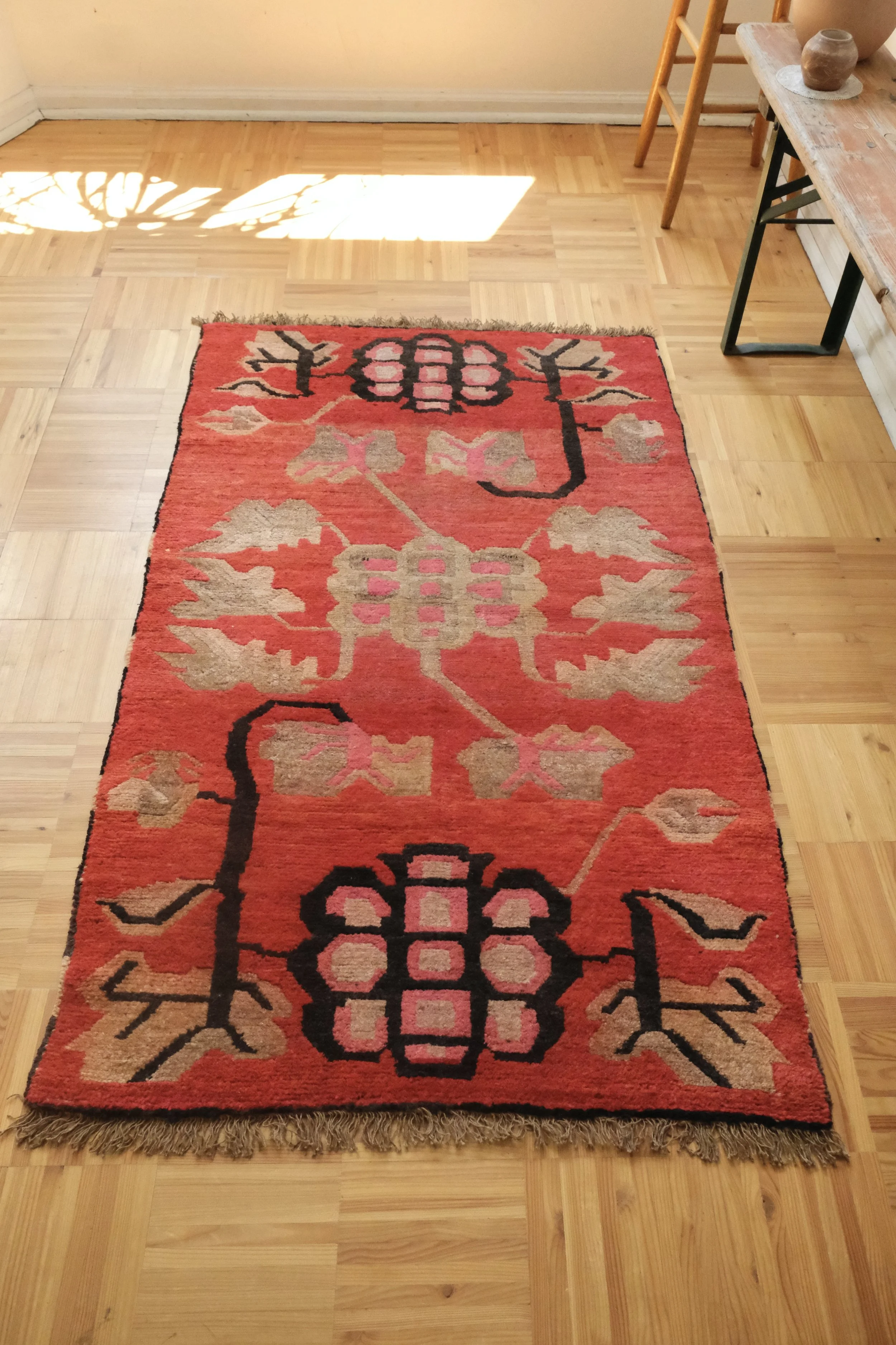 vintage Tibetan rugs