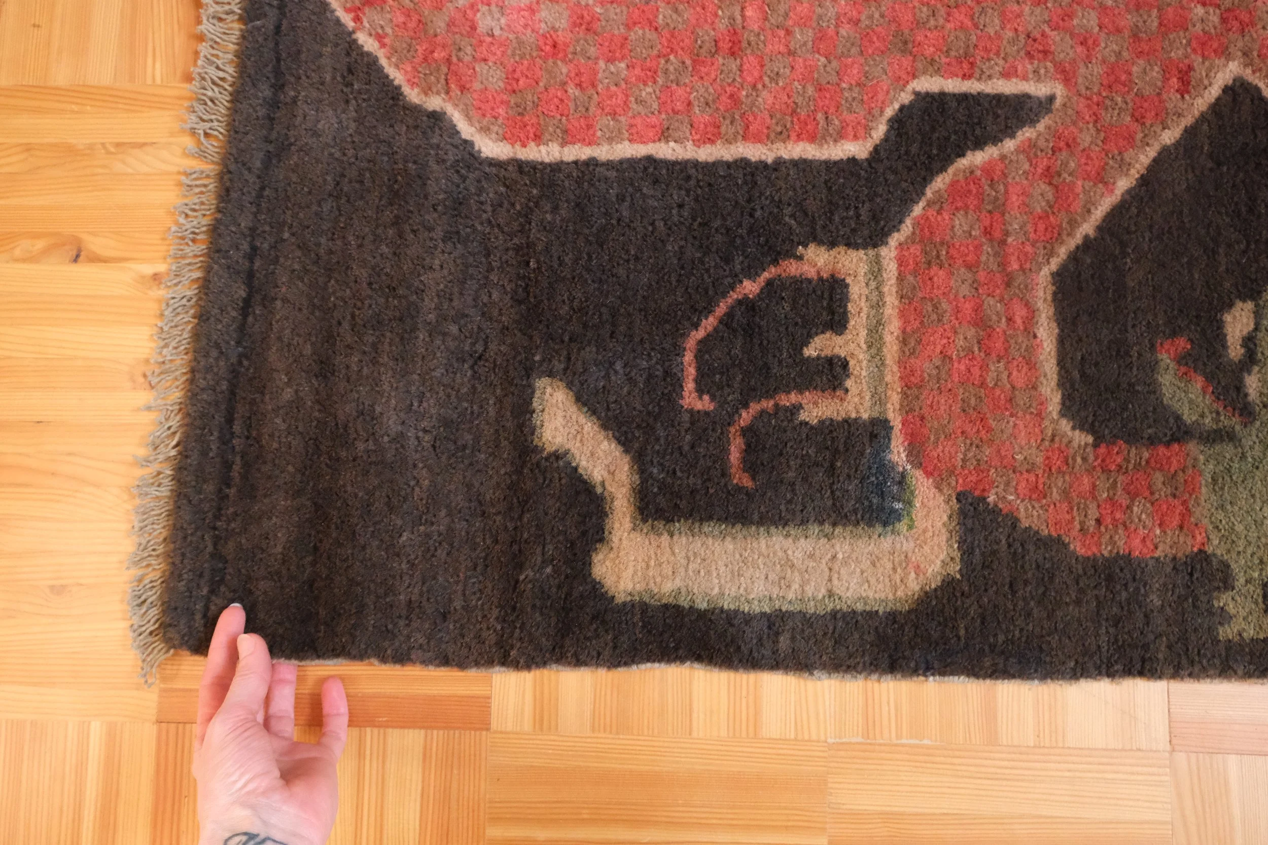 vintage Tibetan rugs