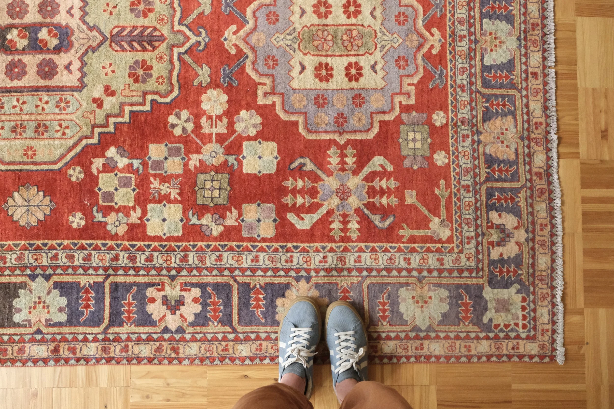 vintage Khotan rug