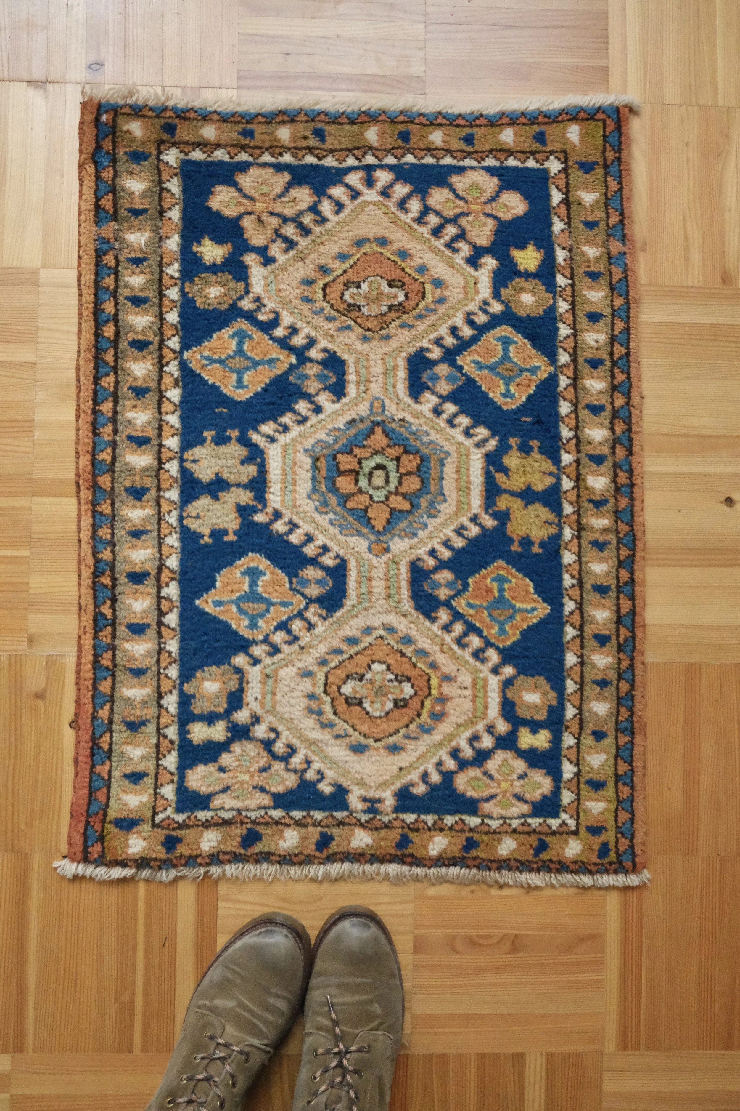 vintage tiny rugs