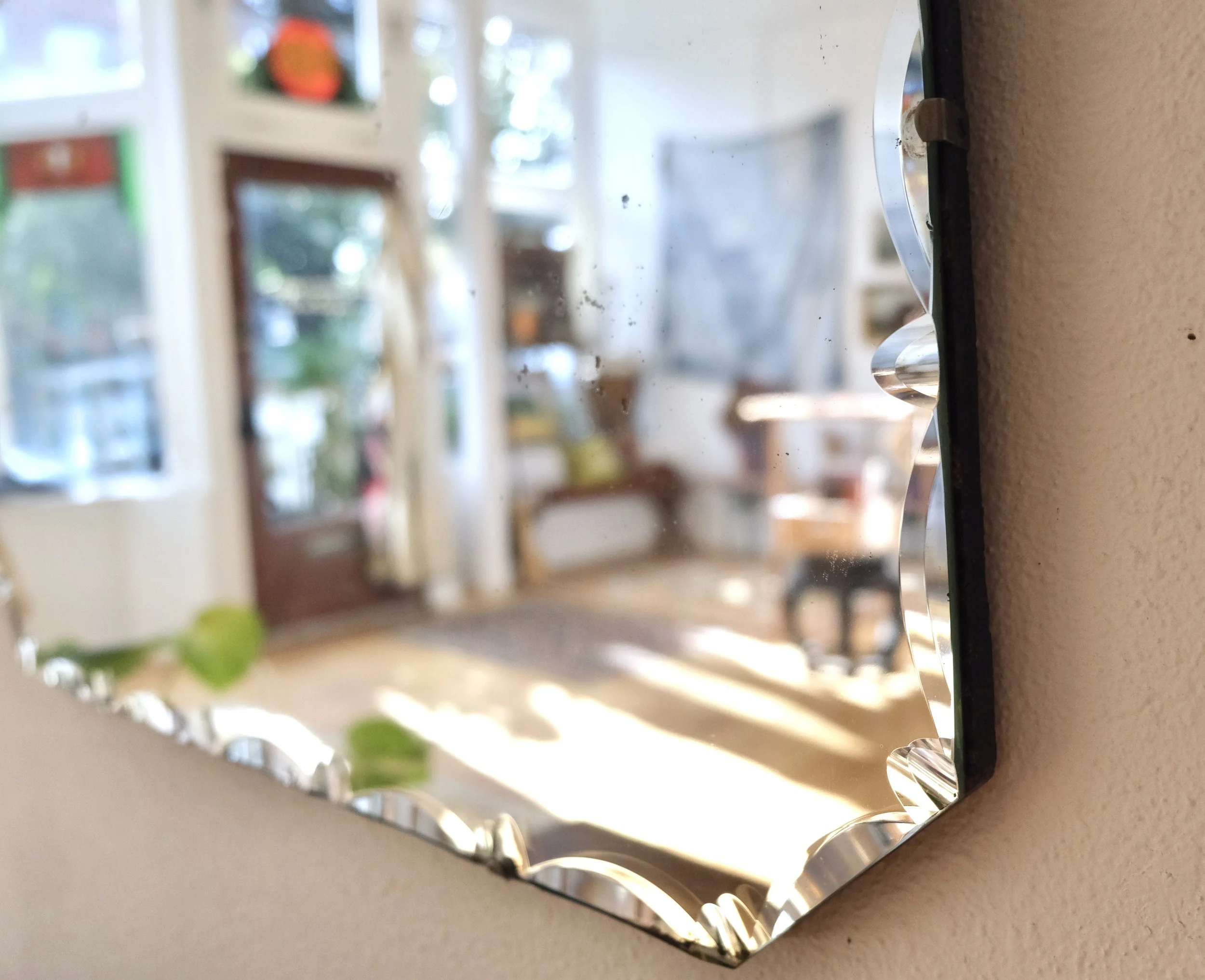 beveled mirror