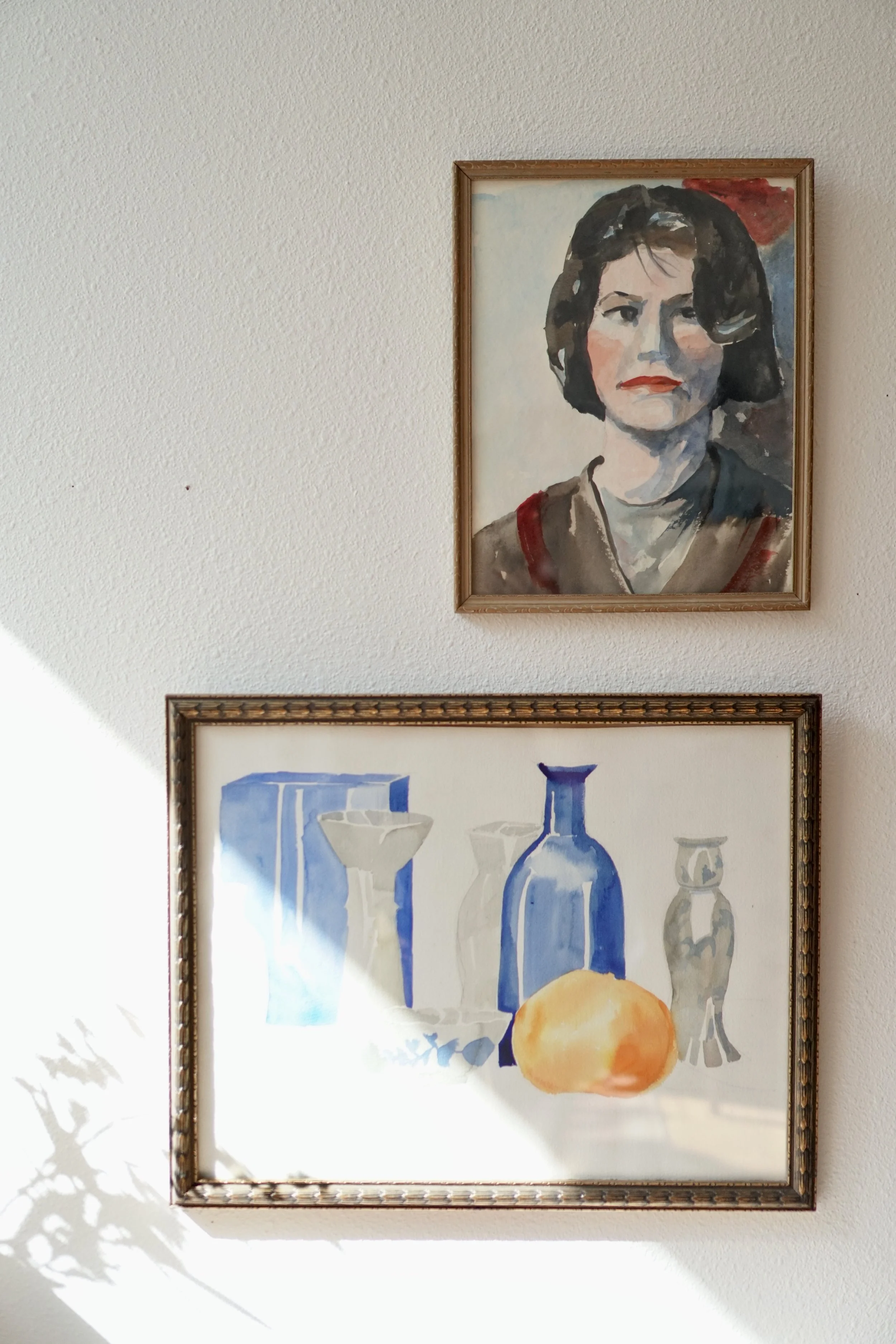 vintage Fauvist portrait