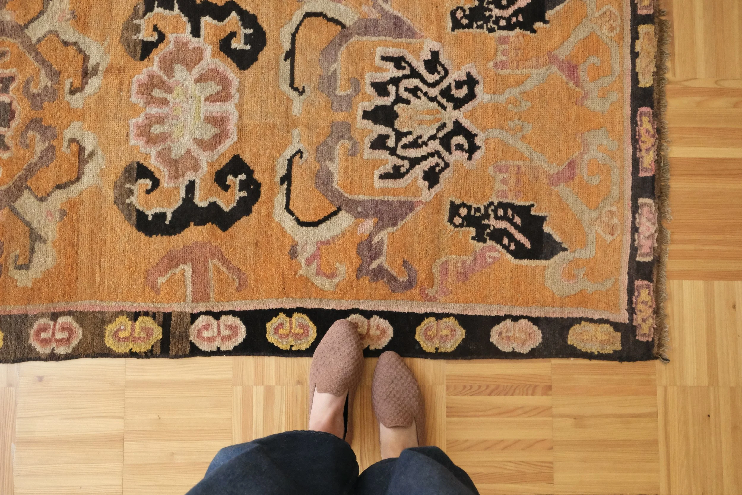 vintage Tibetan rugs