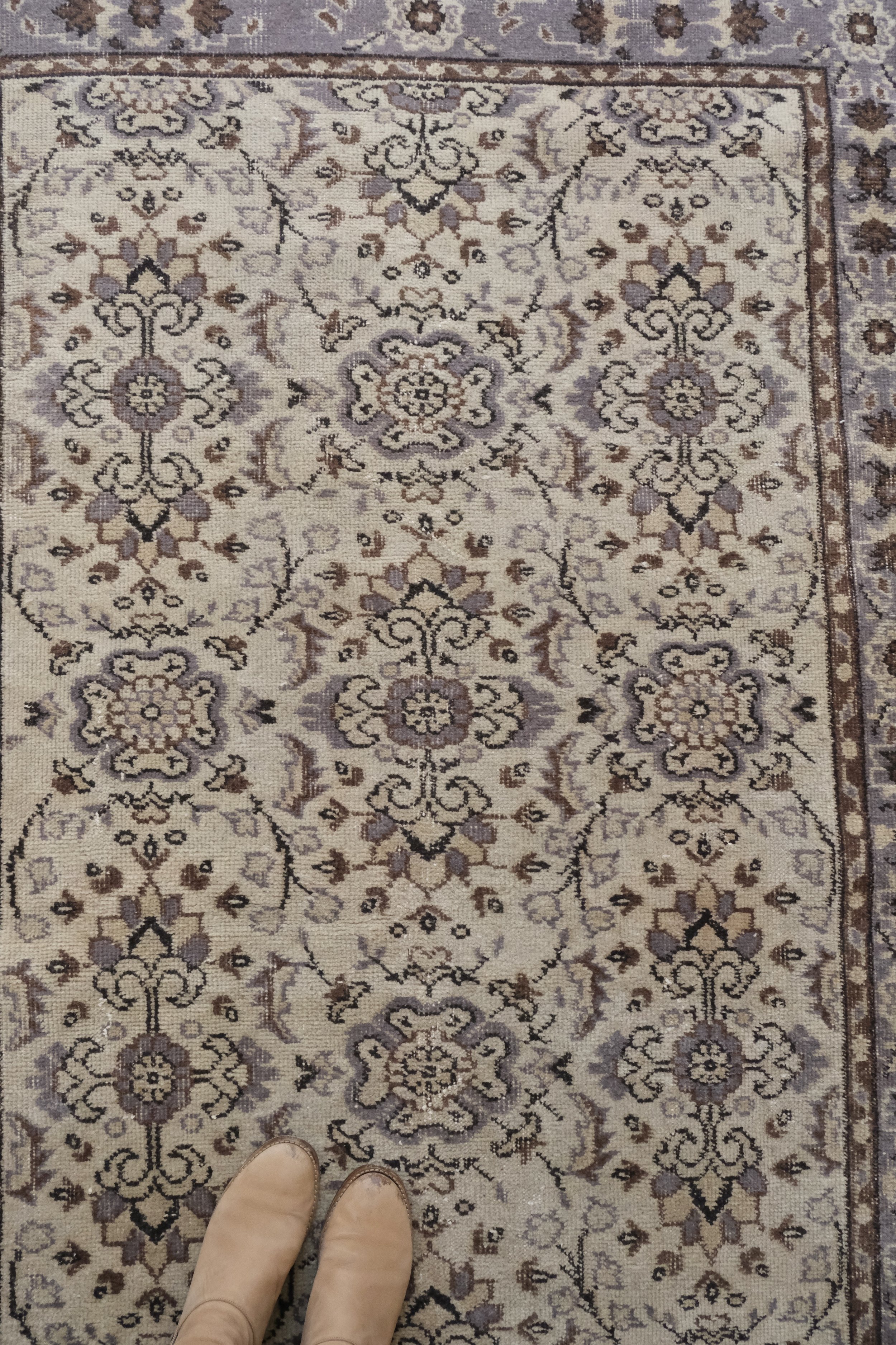 hand knotted wool
