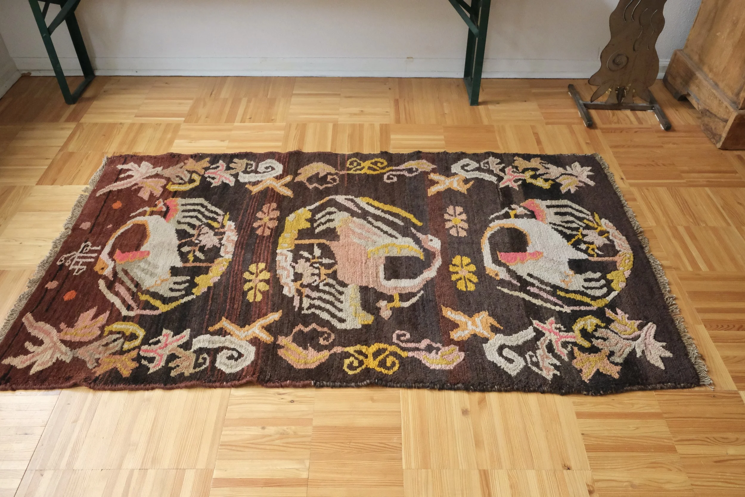 vintage Tibetan rugs