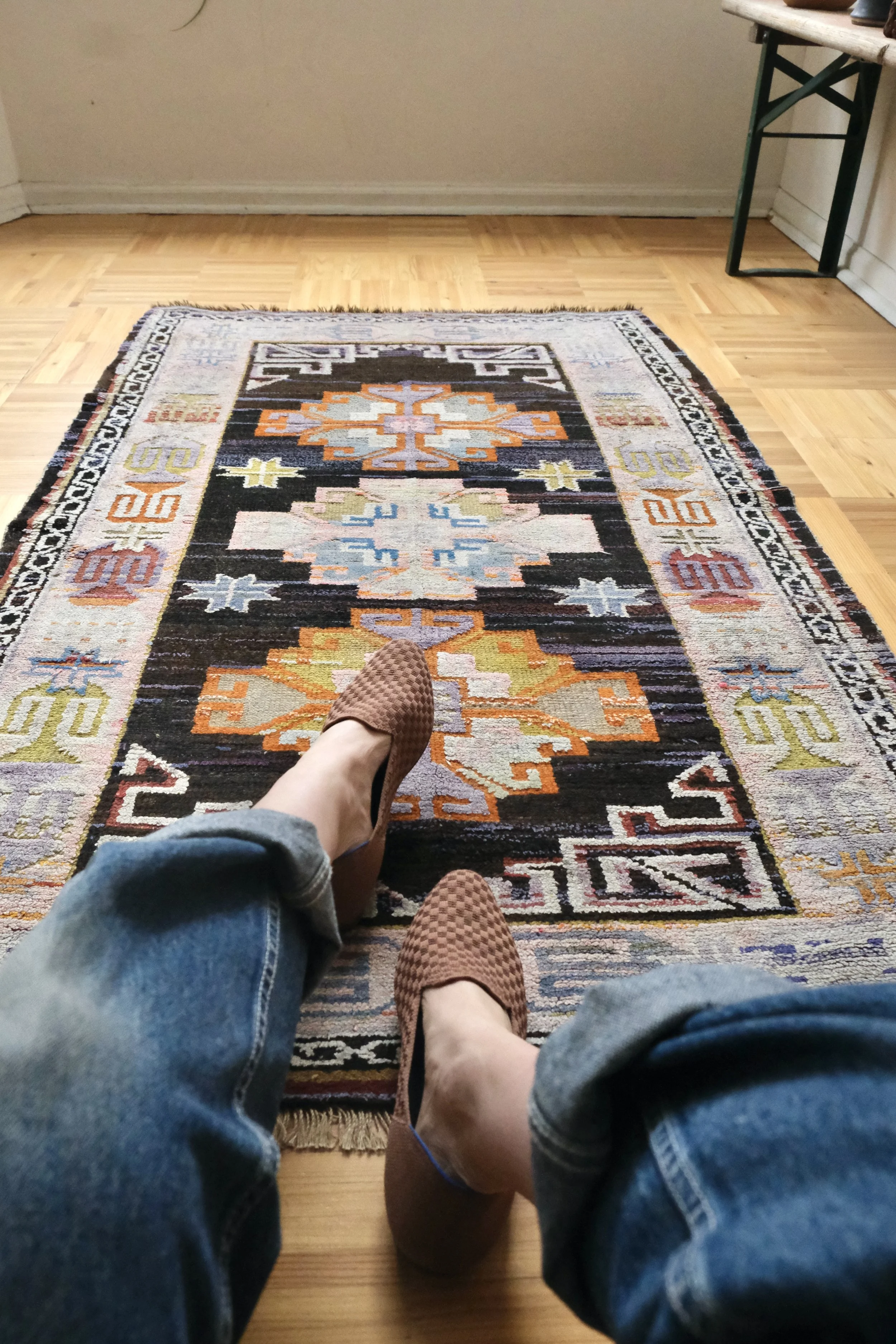 Experimental Vintage rugs, art and homewares
