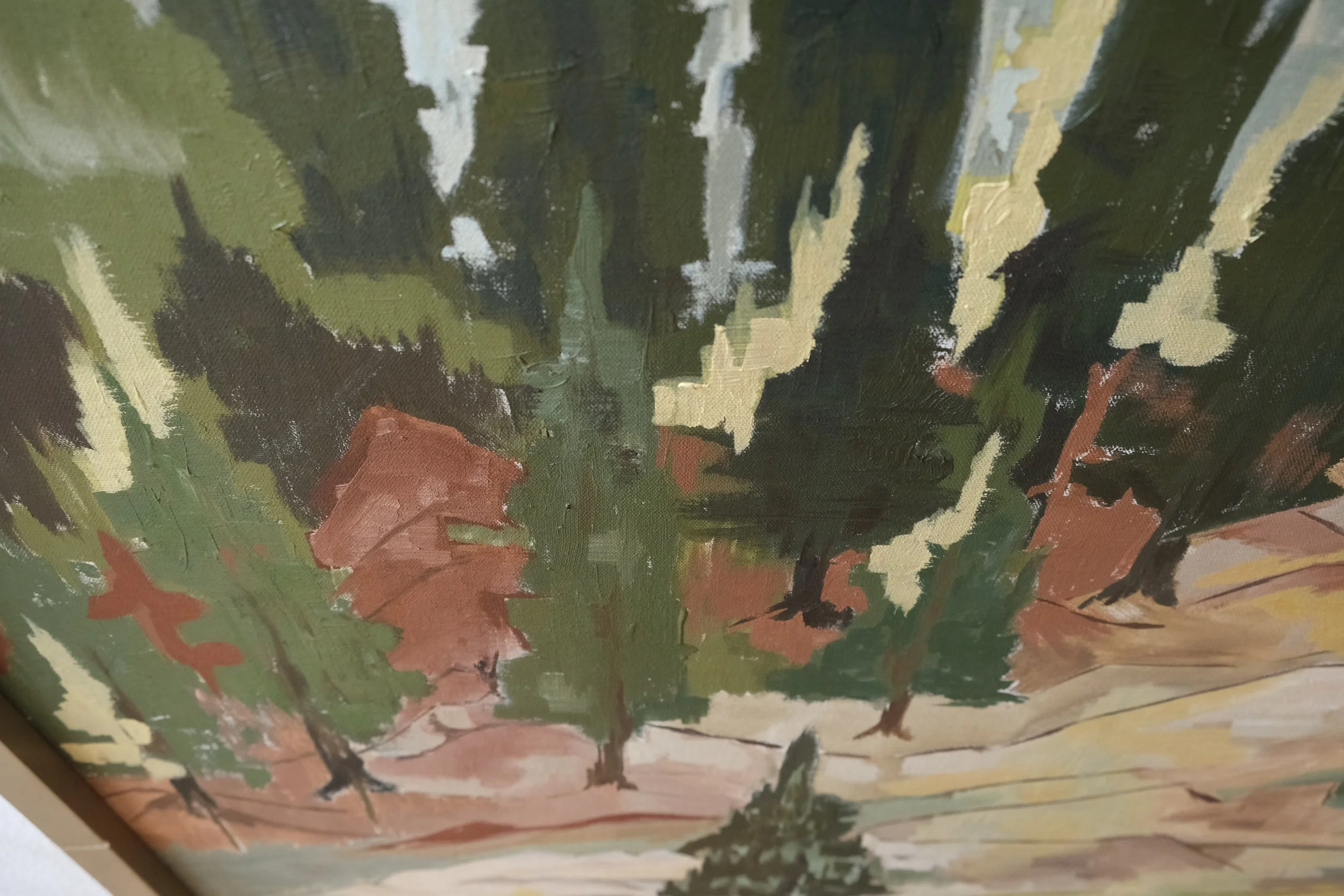 forest painting