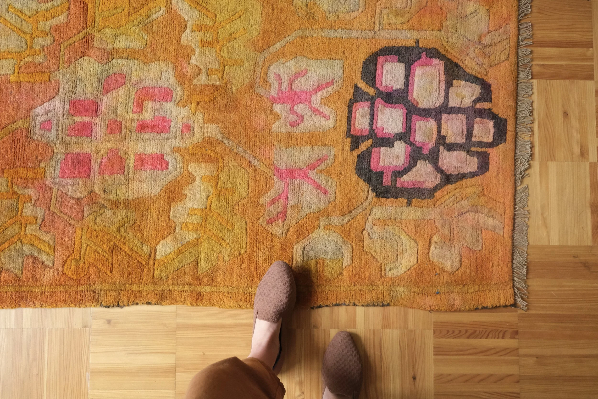 vintage Tibetan rugs