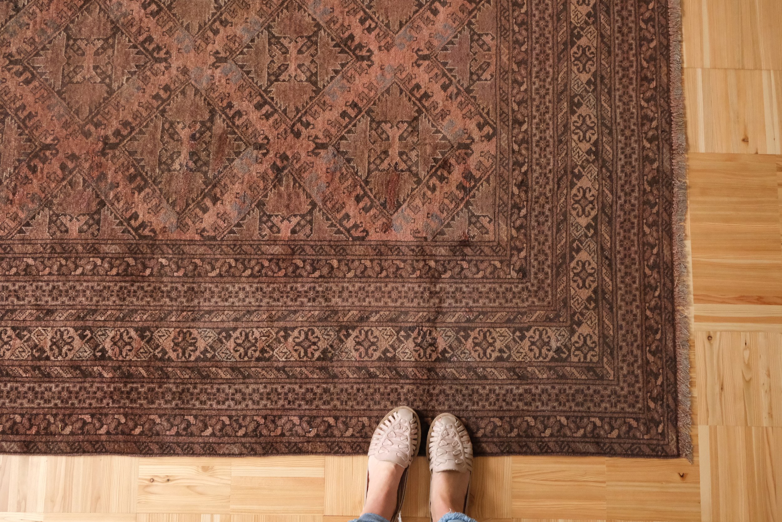 vintage turkoman rugs