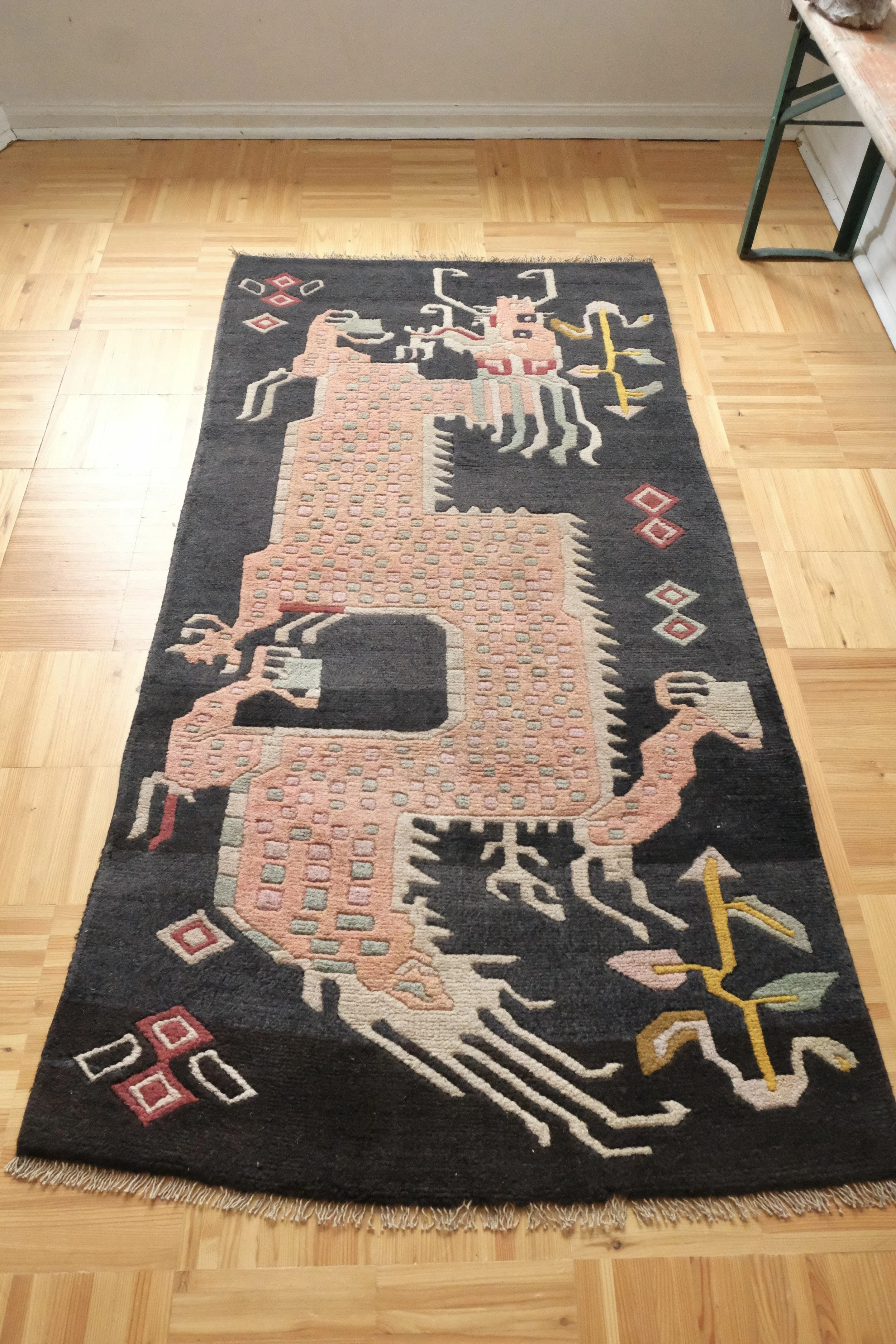 vintage Tibetan rugs