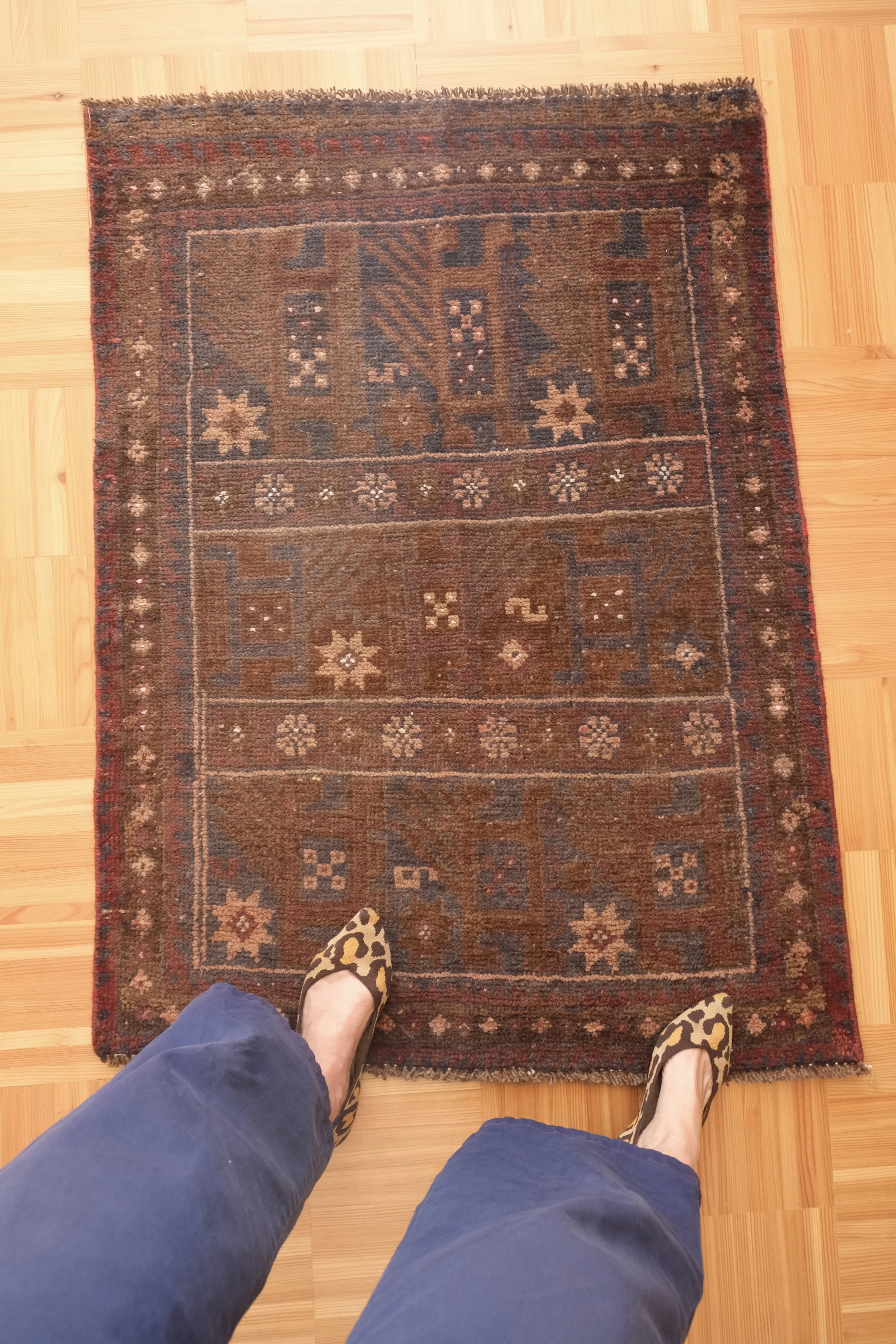vintage Balouch rugs