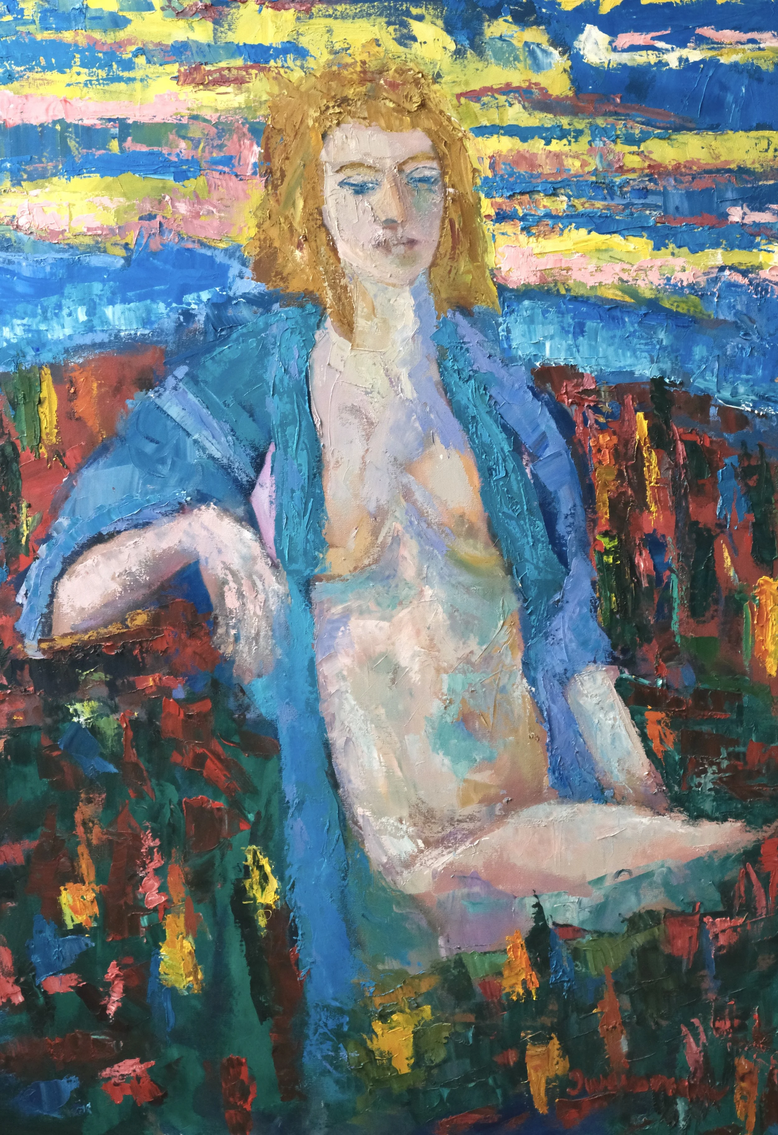 large scale portrait paintings