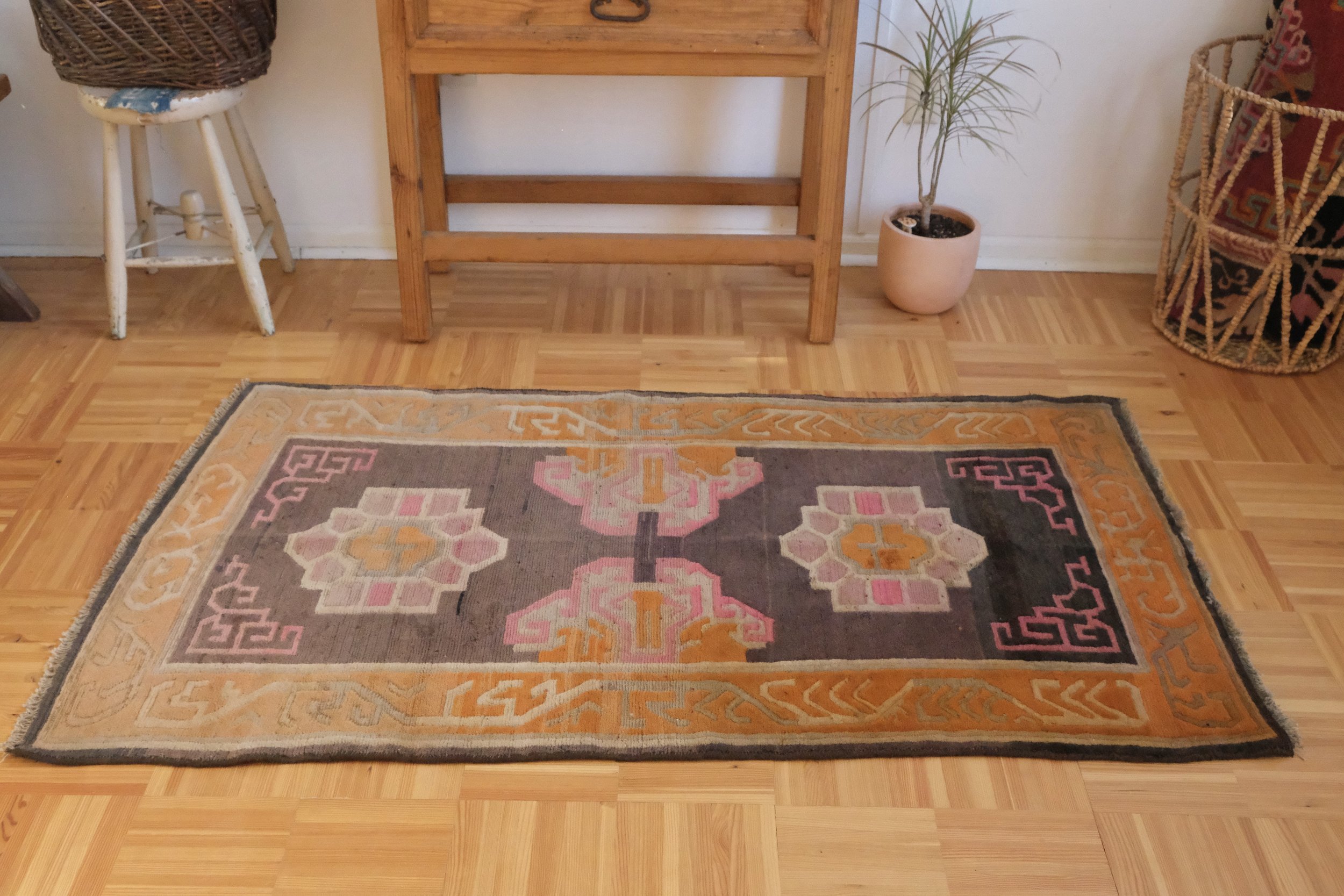 vintage Tibetan rugs