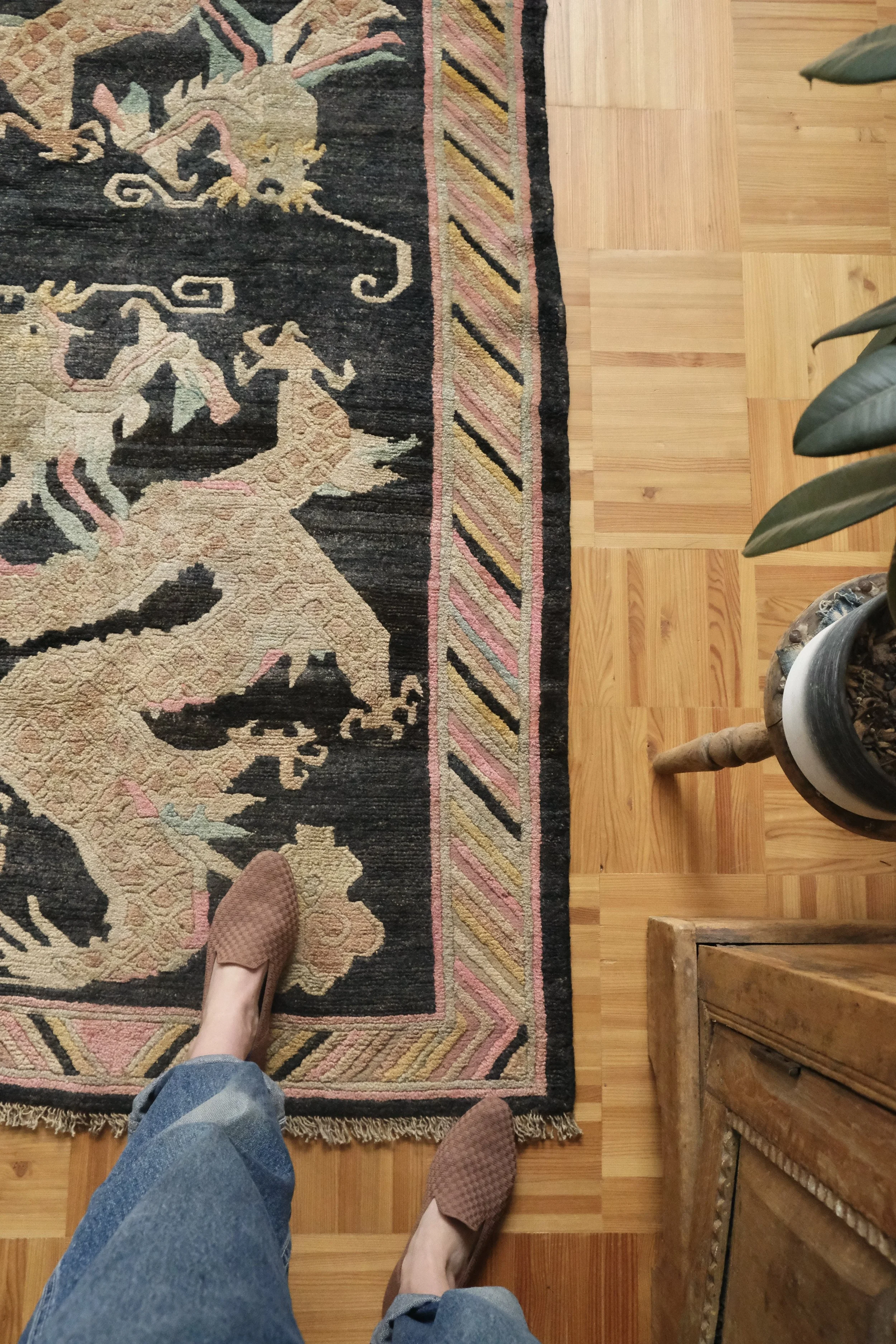 Experimental Vintage rugs, art and homewares