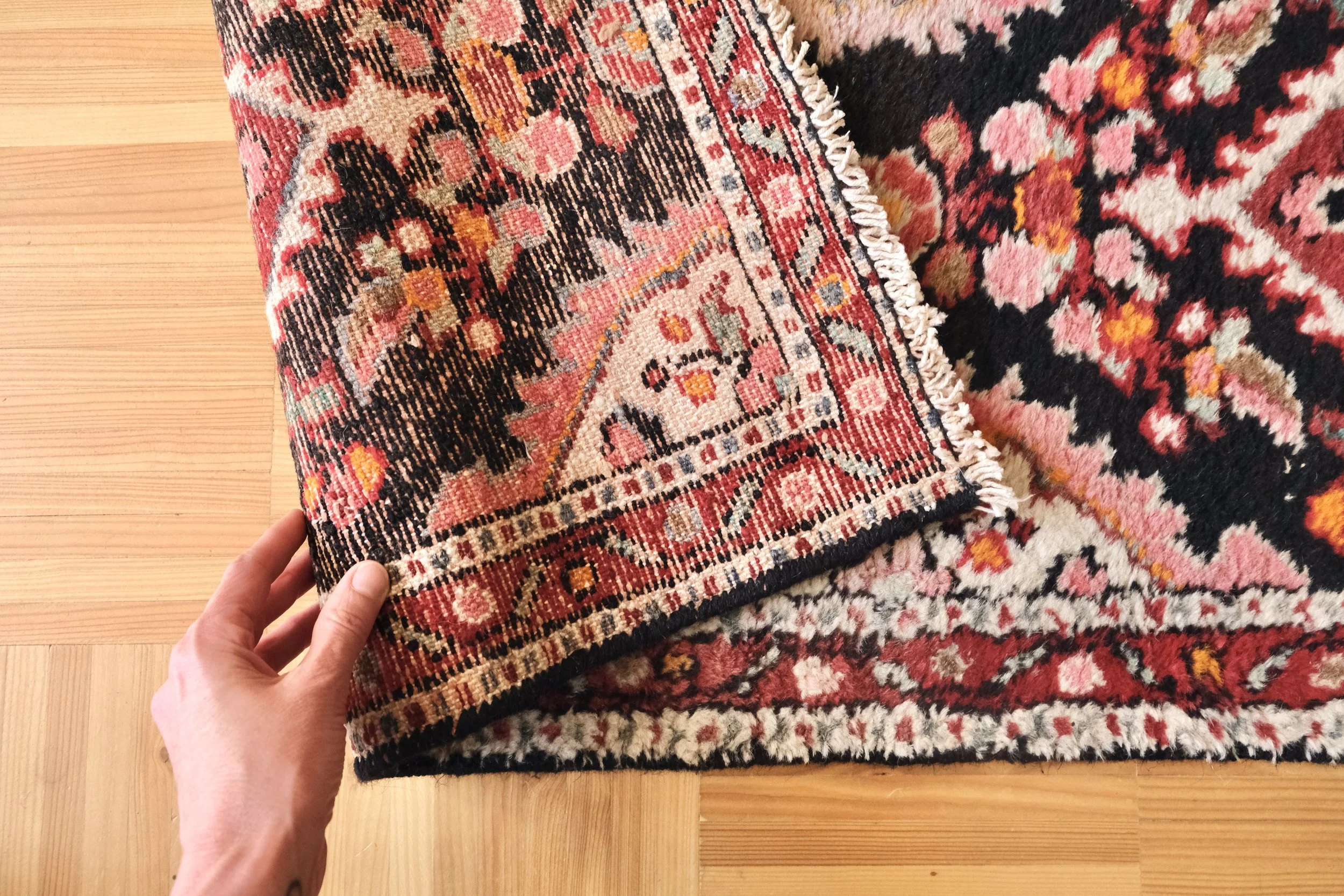 hand knotted wool rugs