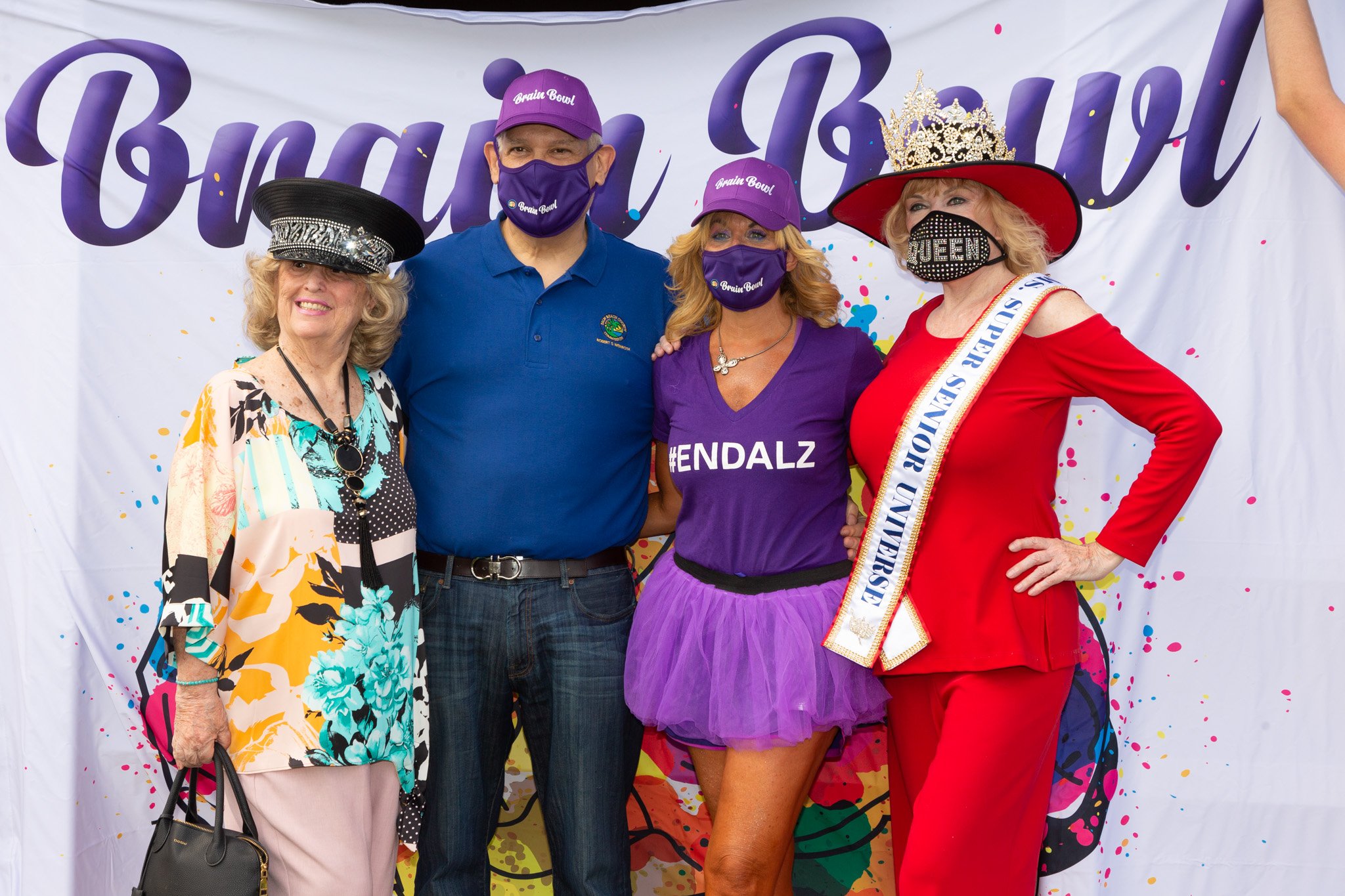 Charlotte Beasley, Robert Weinroth, Pamela Higer-Polani, and Mrs. Super Senior Universe.jpg