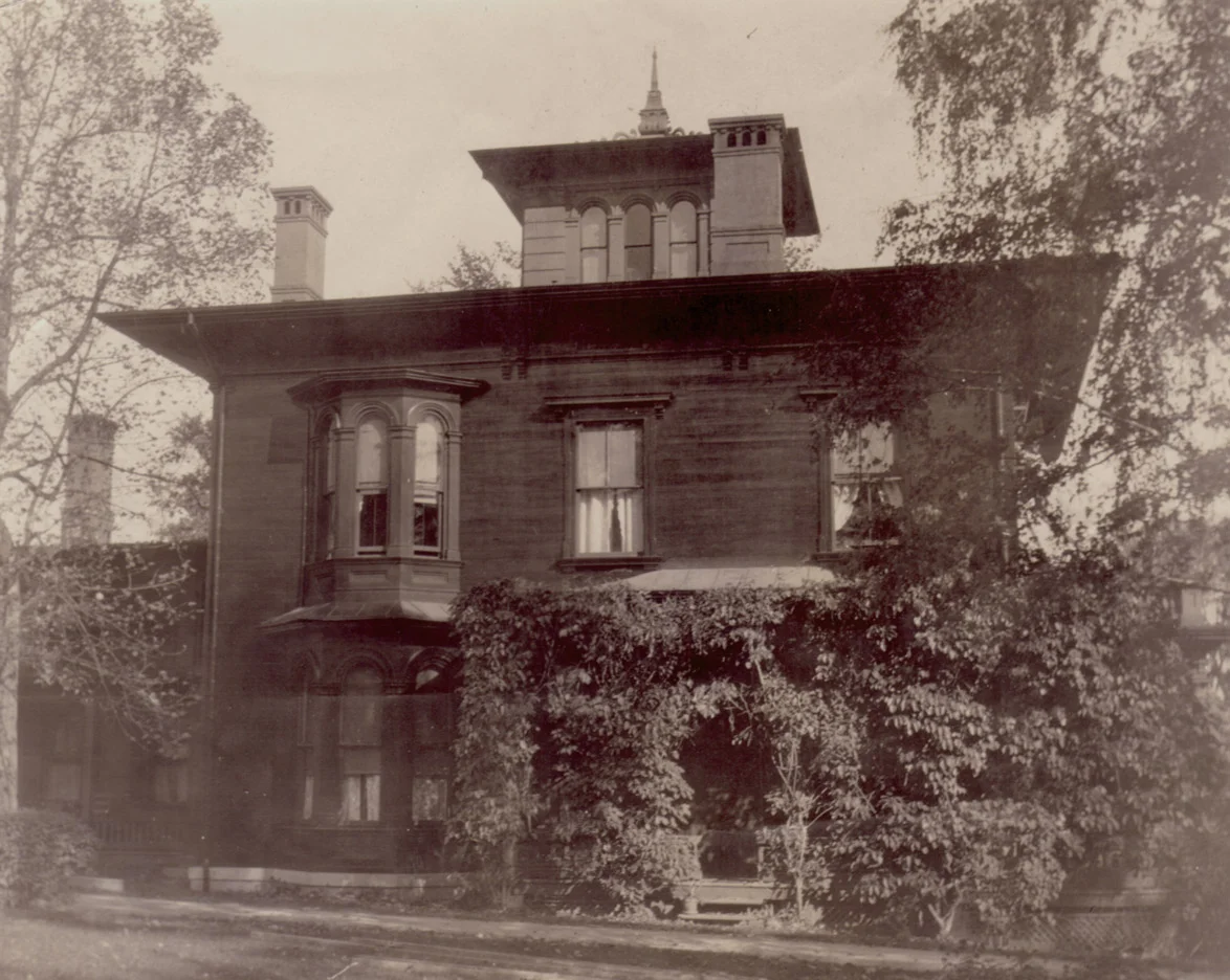 Mr. and Mrs. Hills resided in the house they called The Hedges.